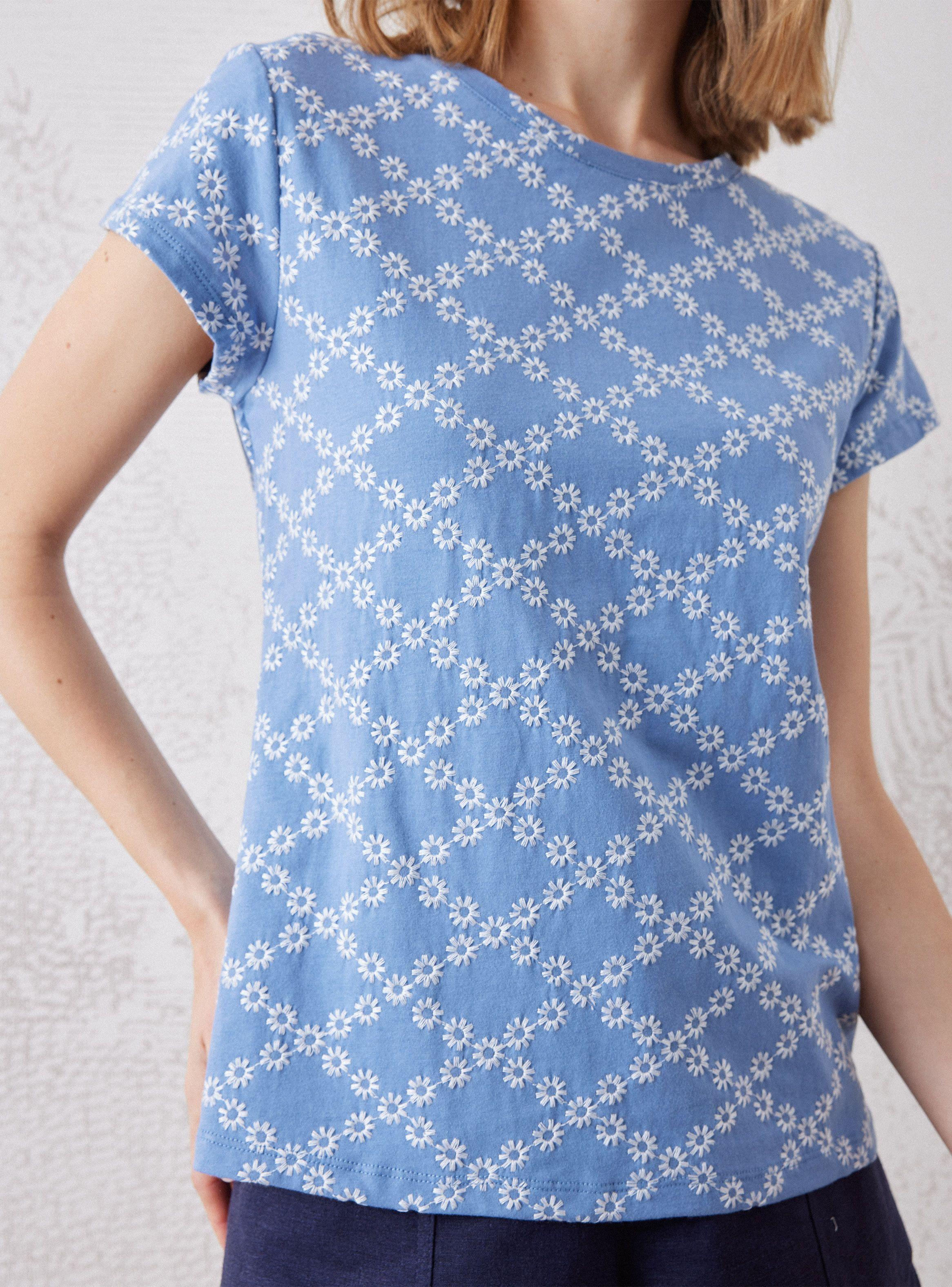 Polera Bordada Círculo-3