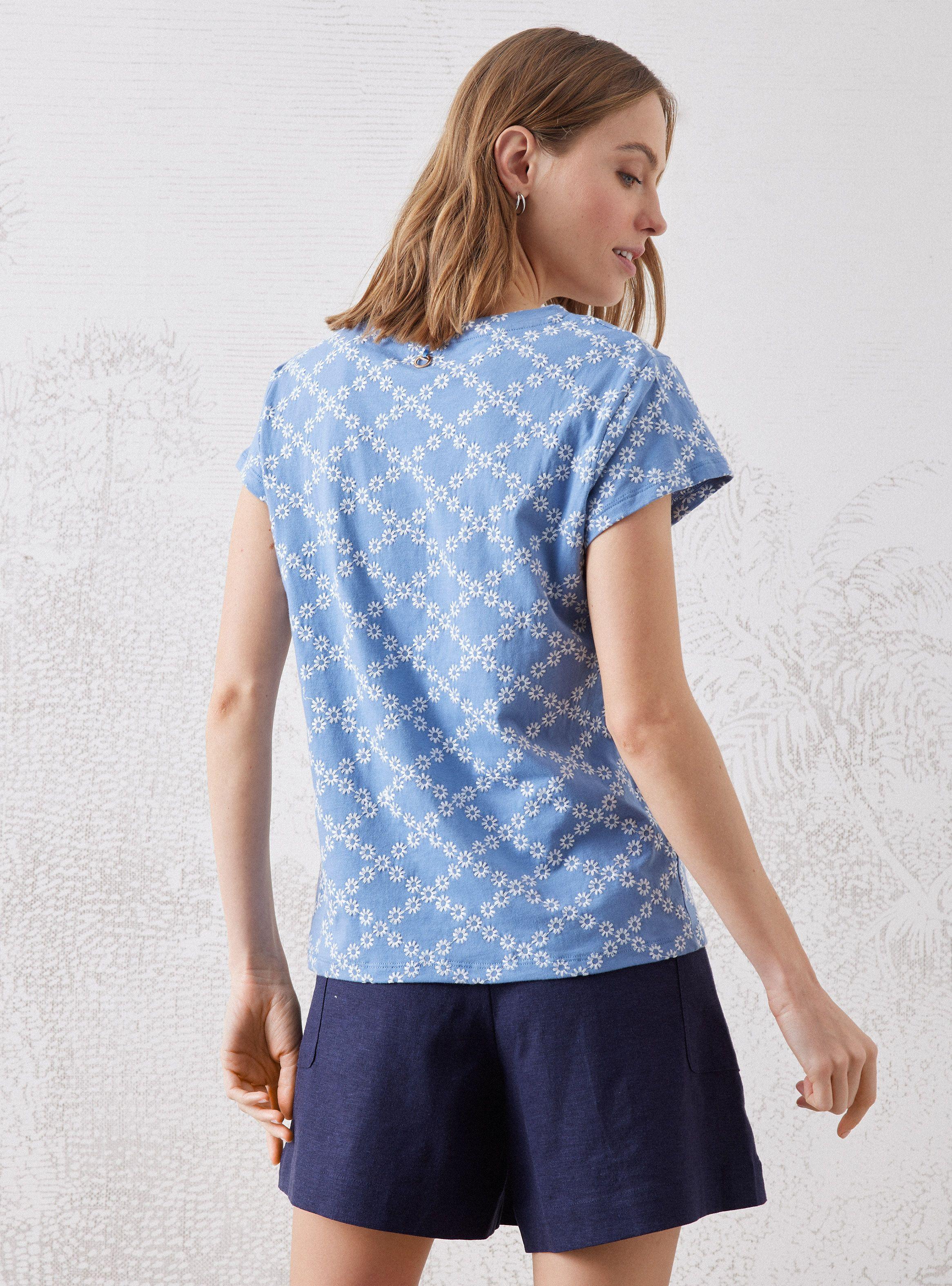 Polera Bordada Círculo-1