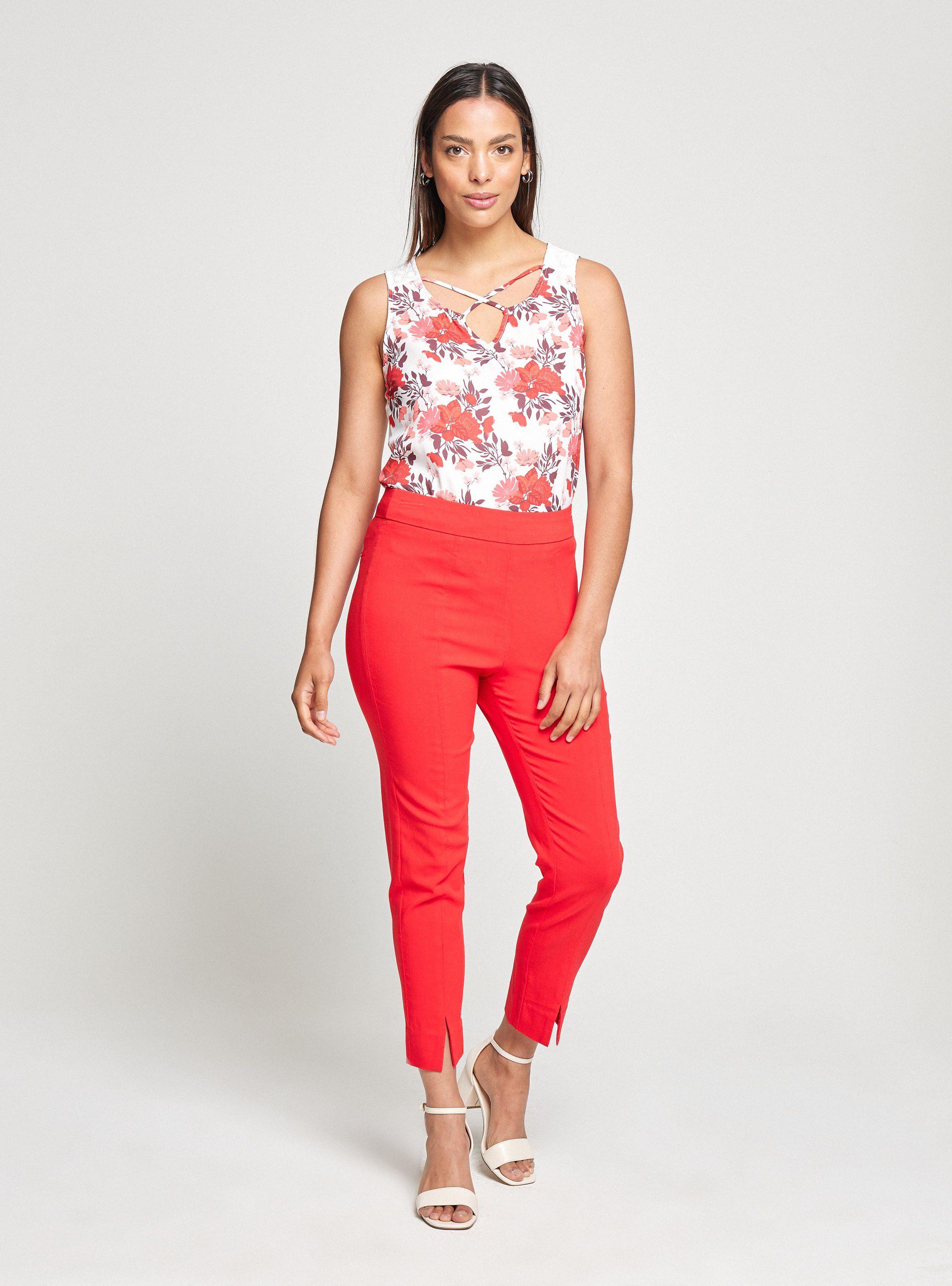Pantalón Crop De Vestir-4
