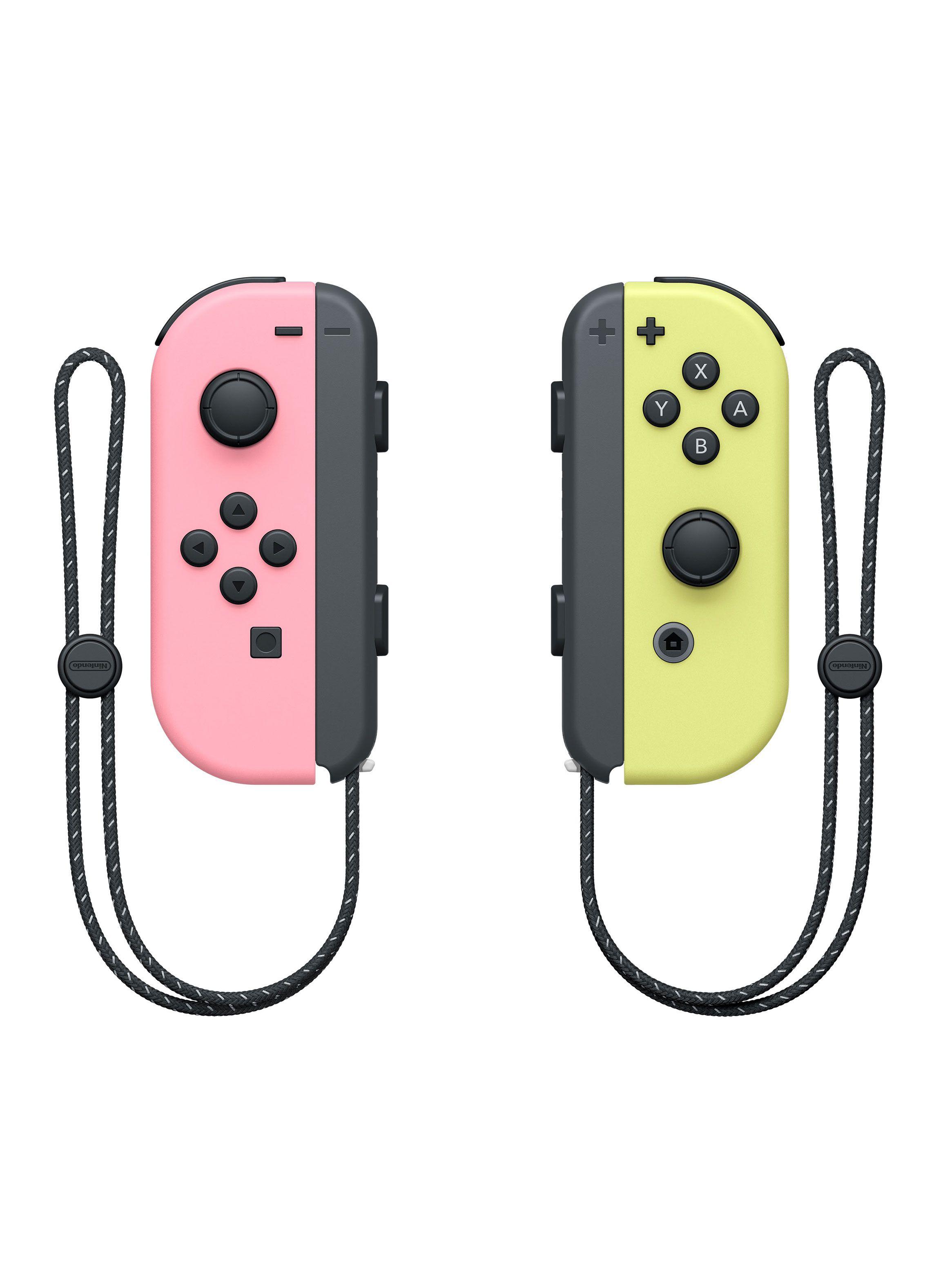 Control Nintendo Switch Joy-Con Controller Pair Pink Yellow-2