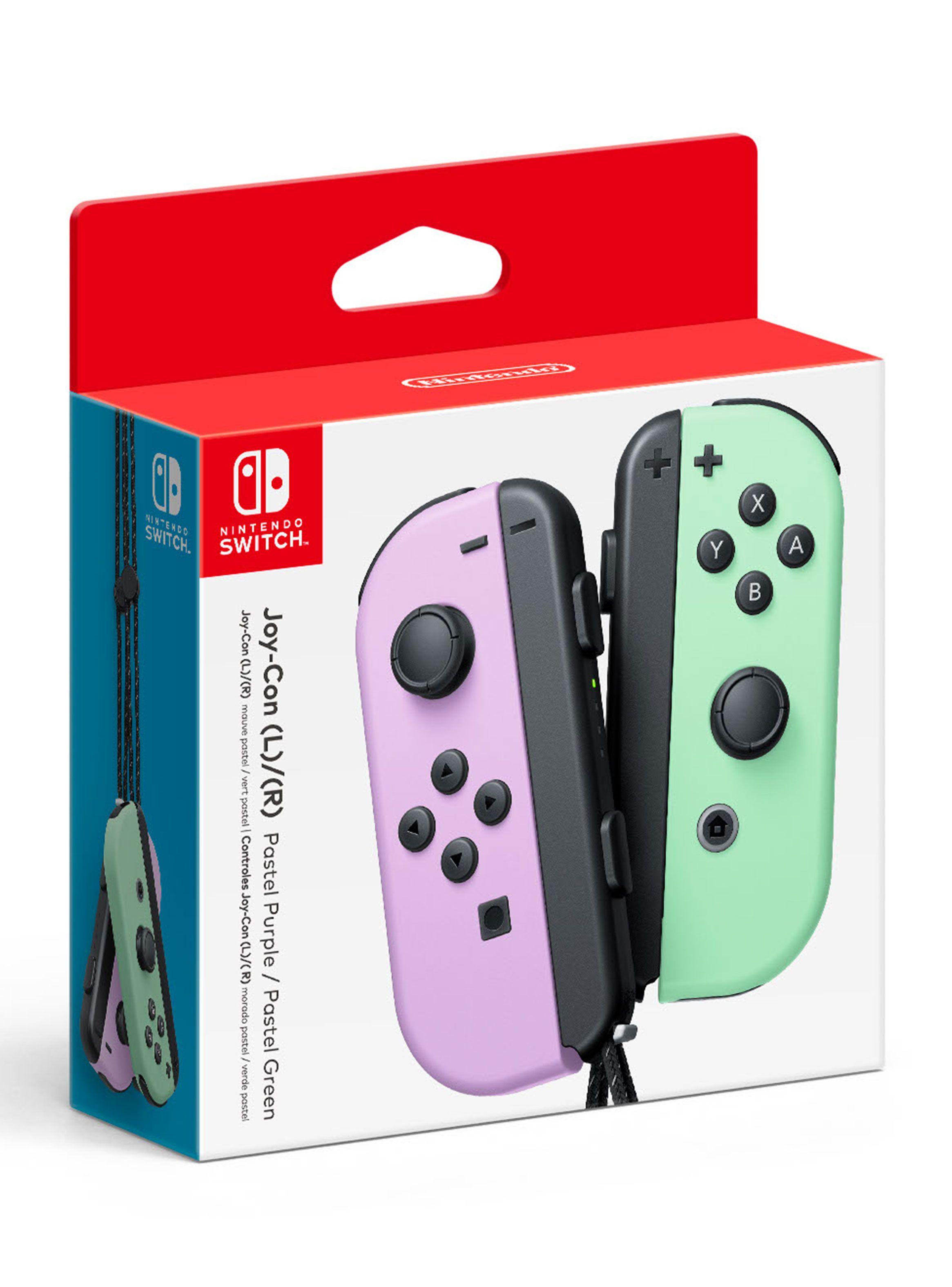 Control Nintendo Switch Joy-Con Controller Pair Purple Green-3