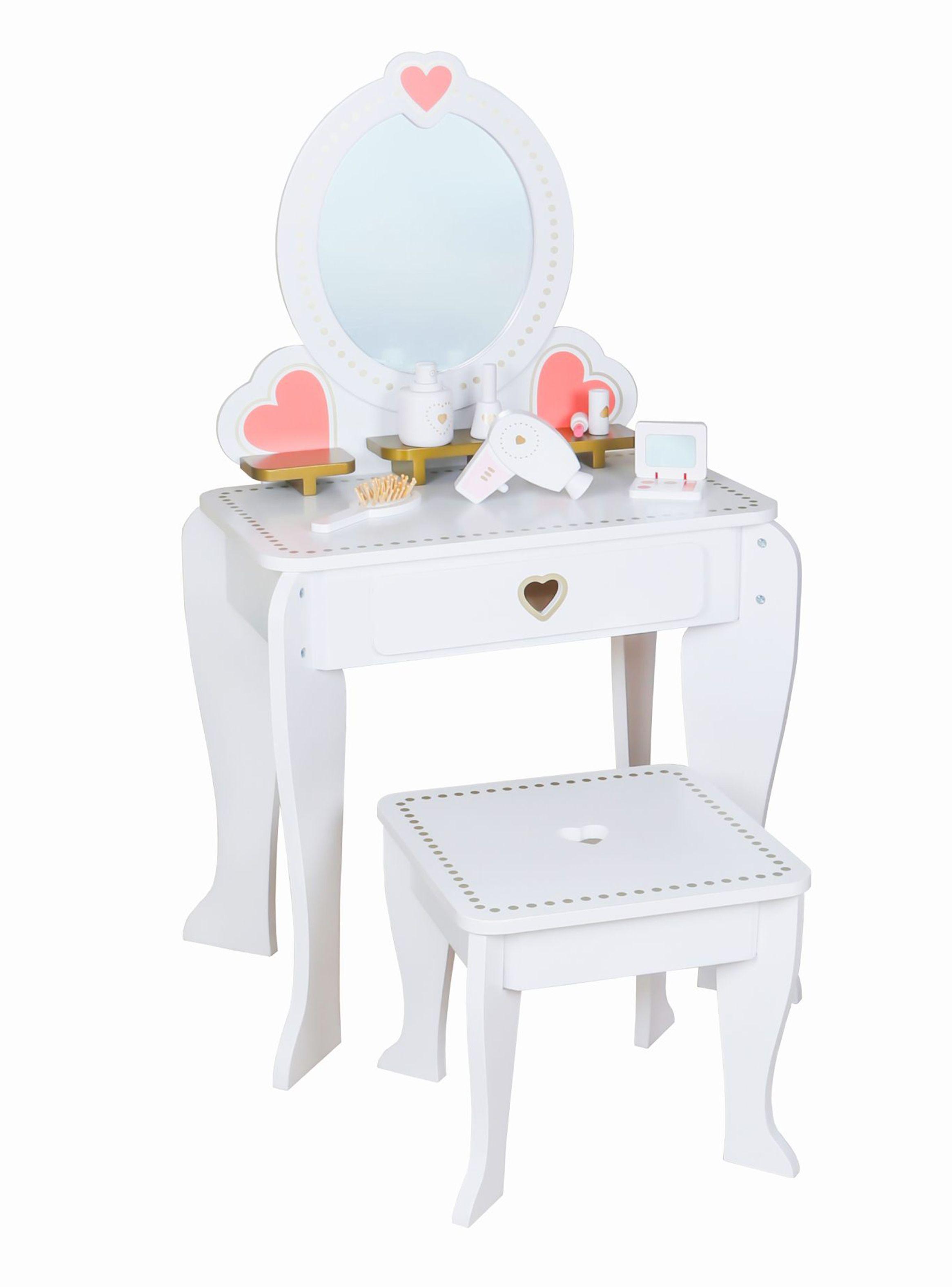 Tocador Blanco Love con Accesorios-2