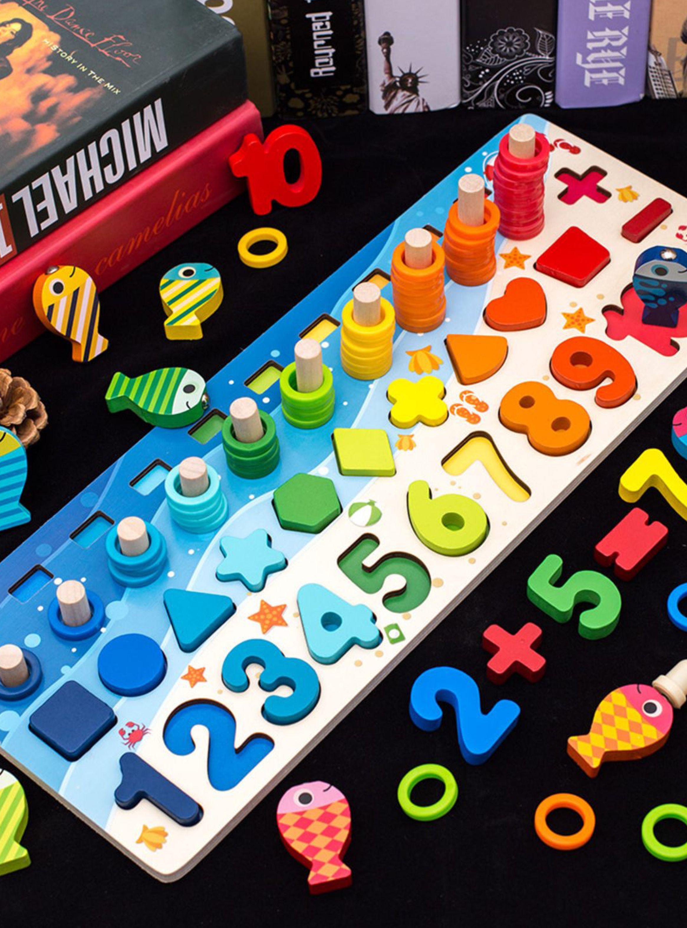 Puzzle Didáctico Multicolor-4