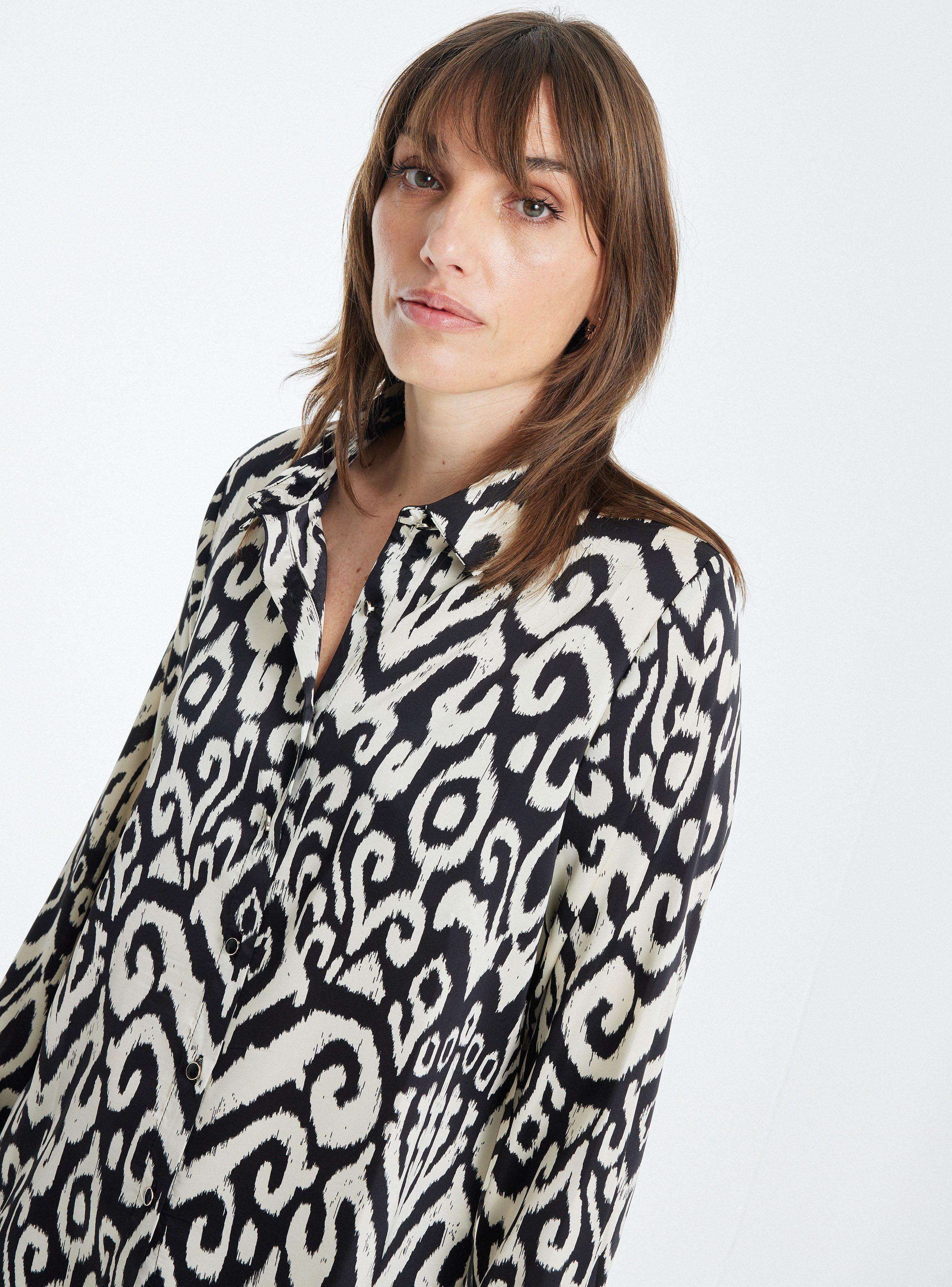 Blusa Estampada Modelo Clásico-2