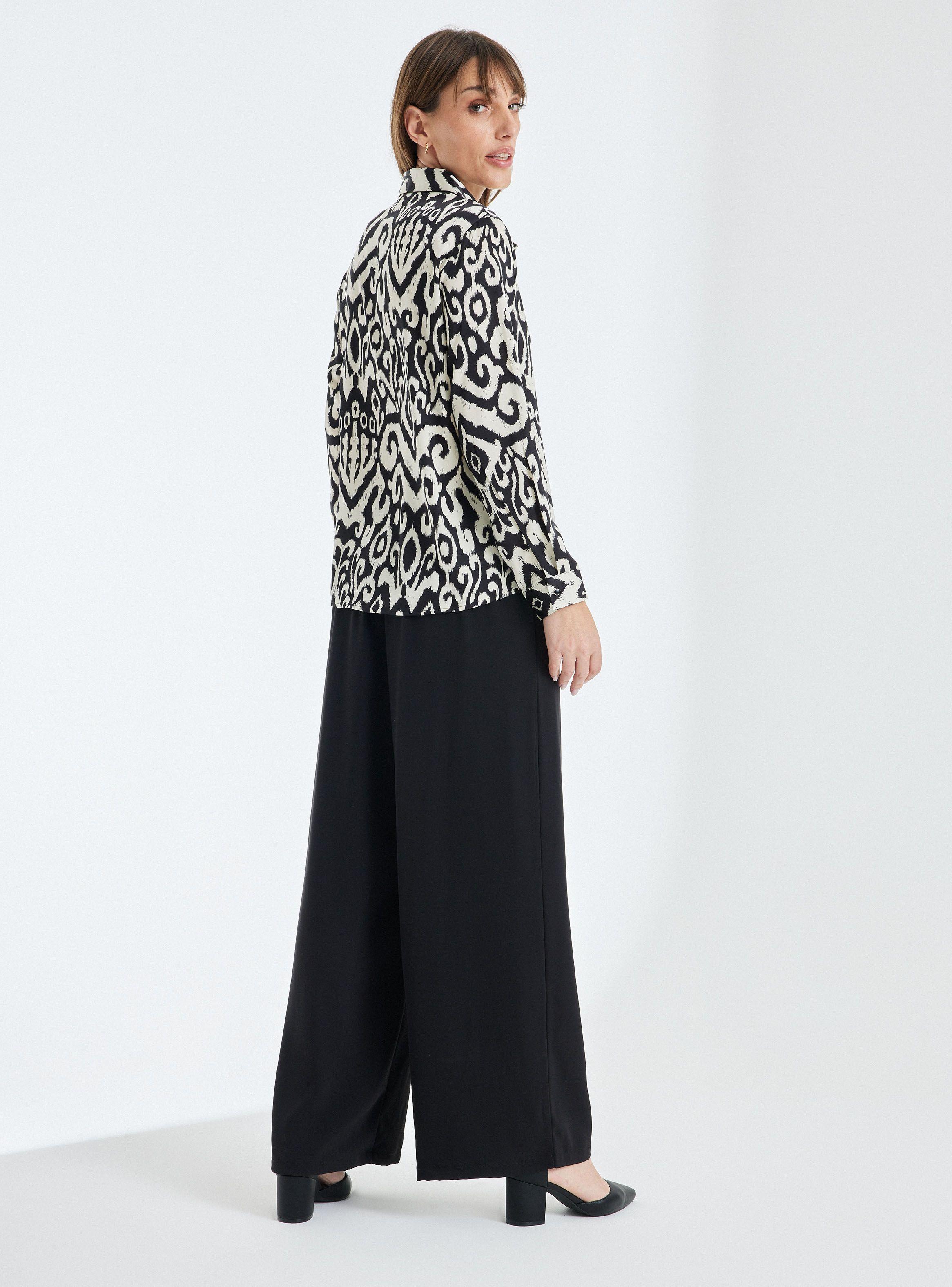 Blusa Estampada Modelo Clásico-5