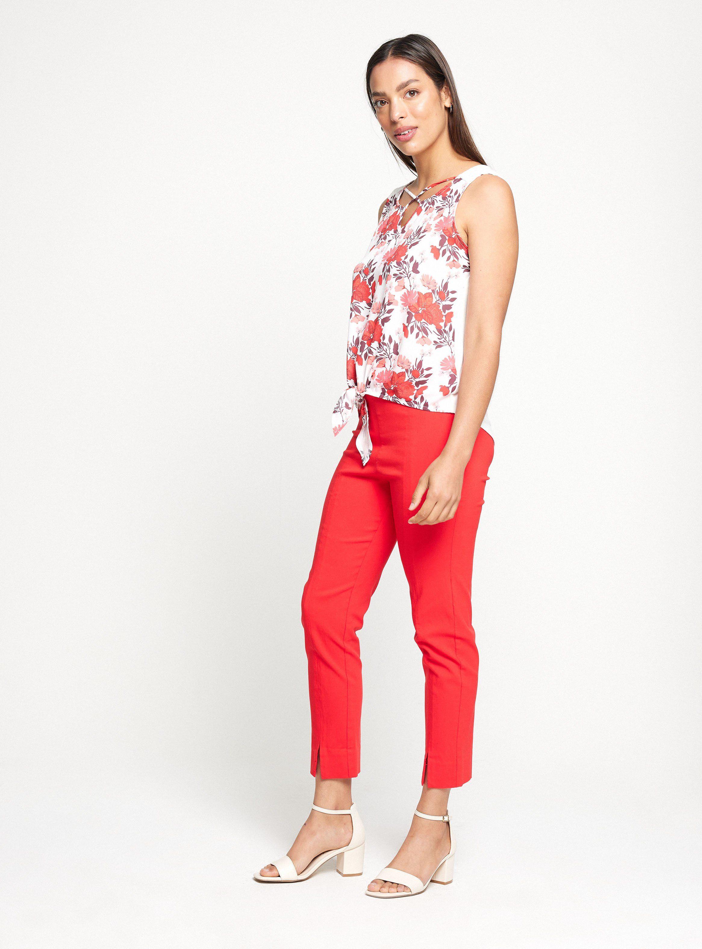 Blusa Mix Telas Con Nudo-4