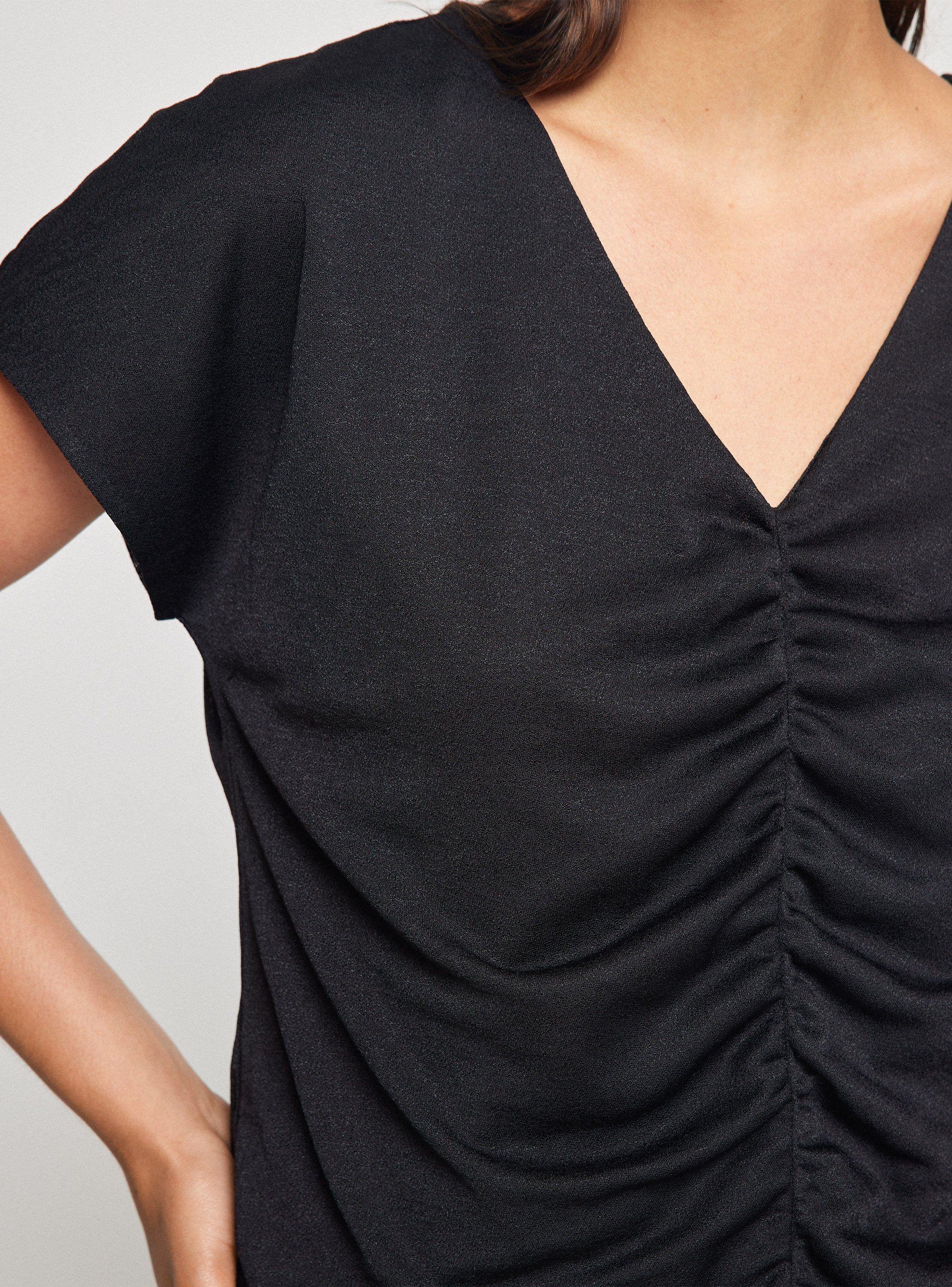 Polera Estampada Con Nudo Frontal-3