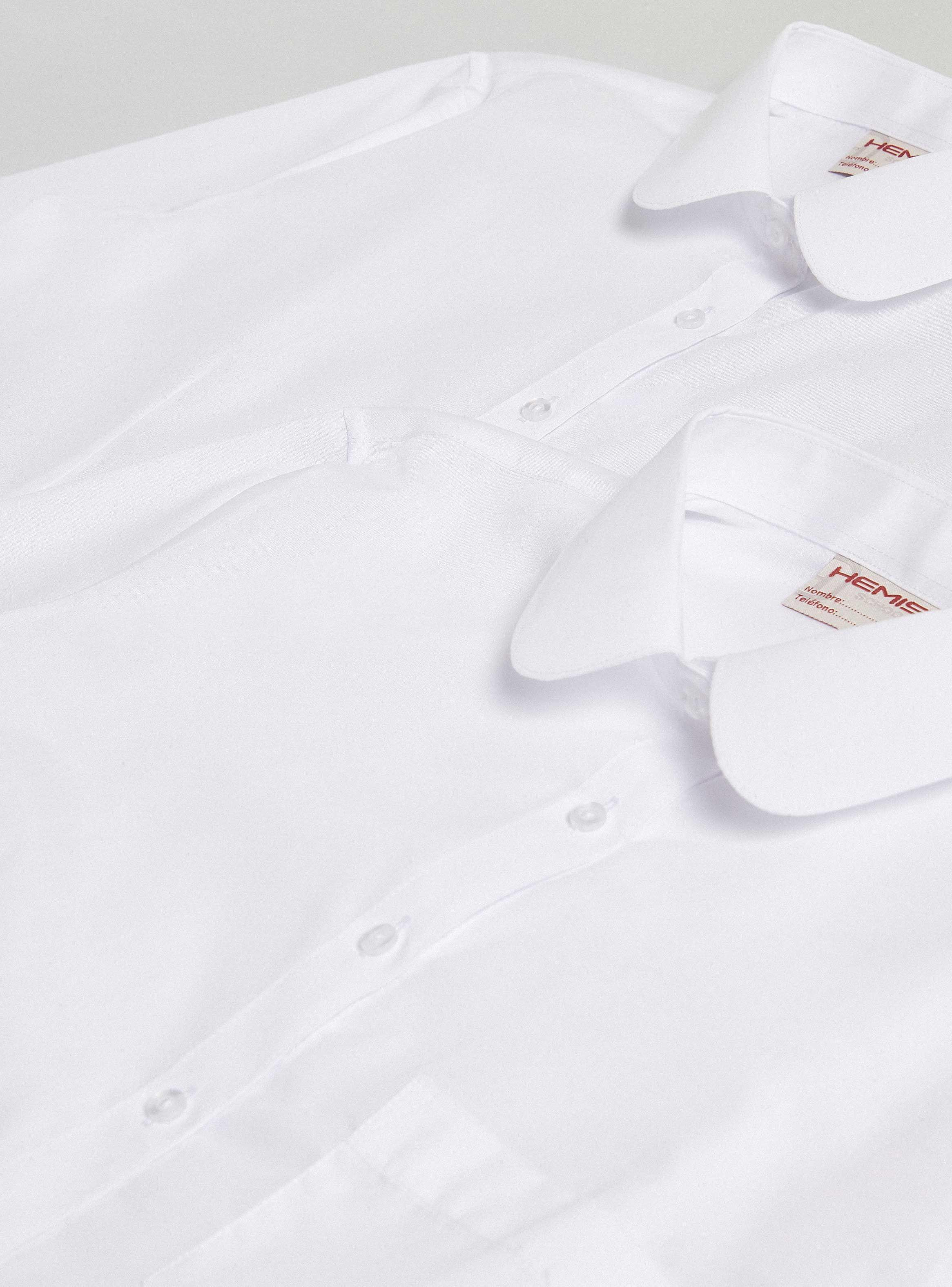 Bipack Blusa Blanca Entallada Talla 10-12-14-16-2