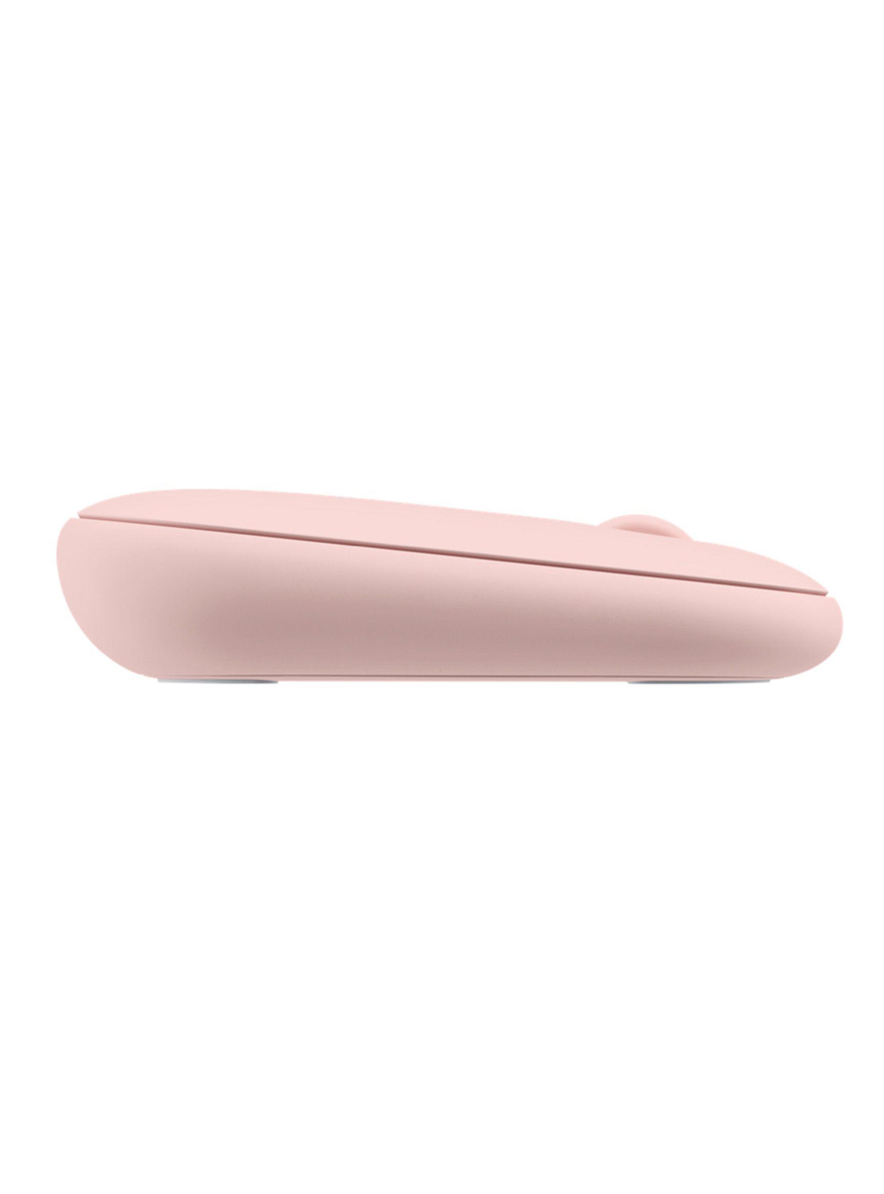 Mouse Inalámbrico Logitech Pebble M350 Rose-4