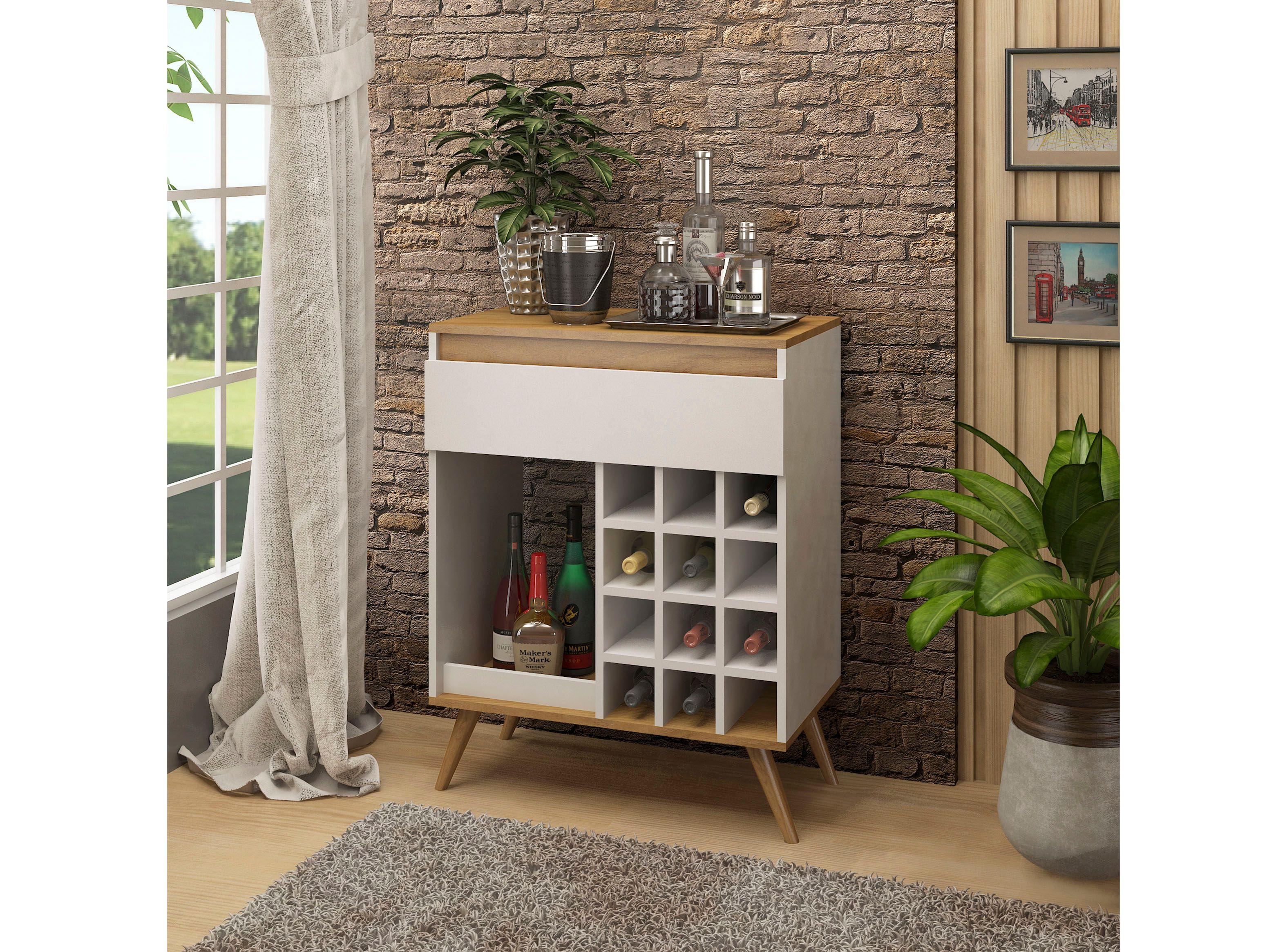 Bar Retro Blanco MDP-4