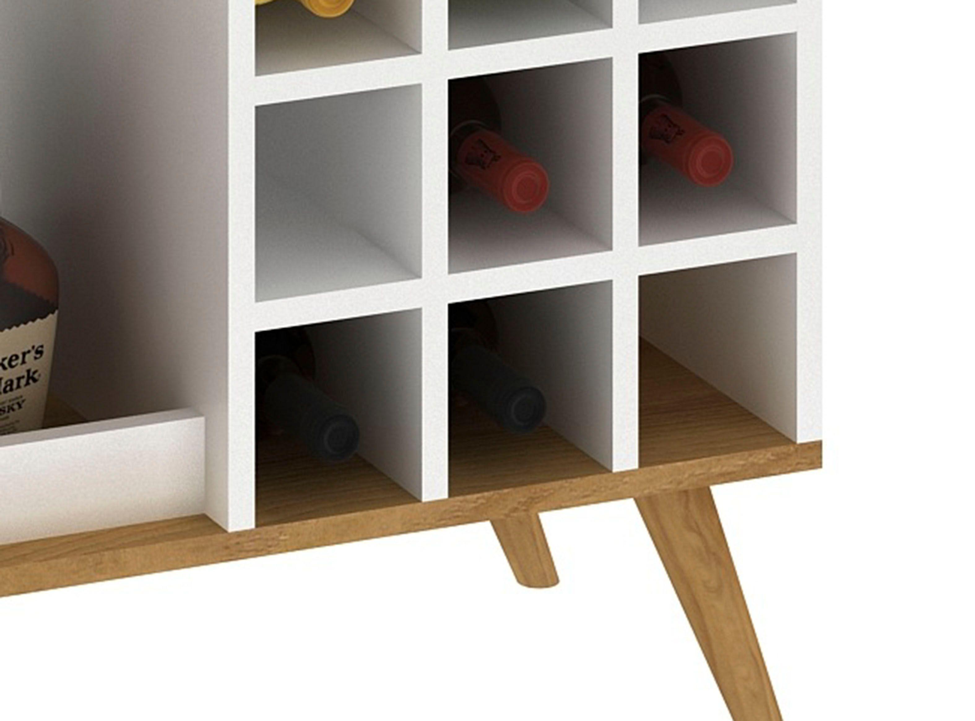 Bar Retro Blanco MDP-3