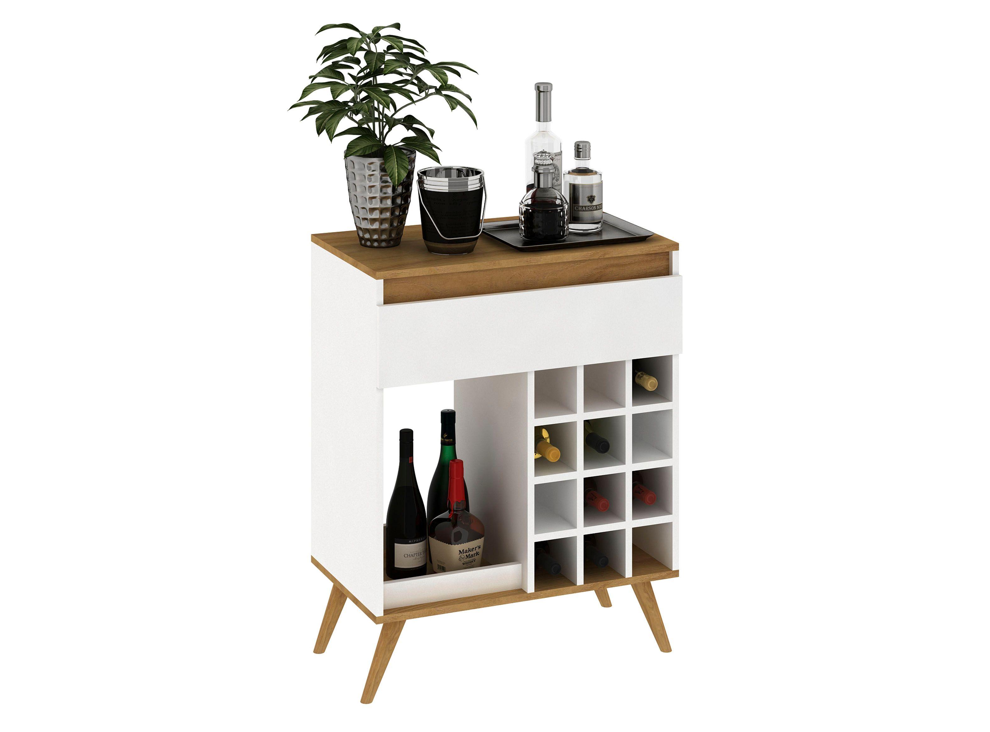 Bar Retro Blanco MDP-2