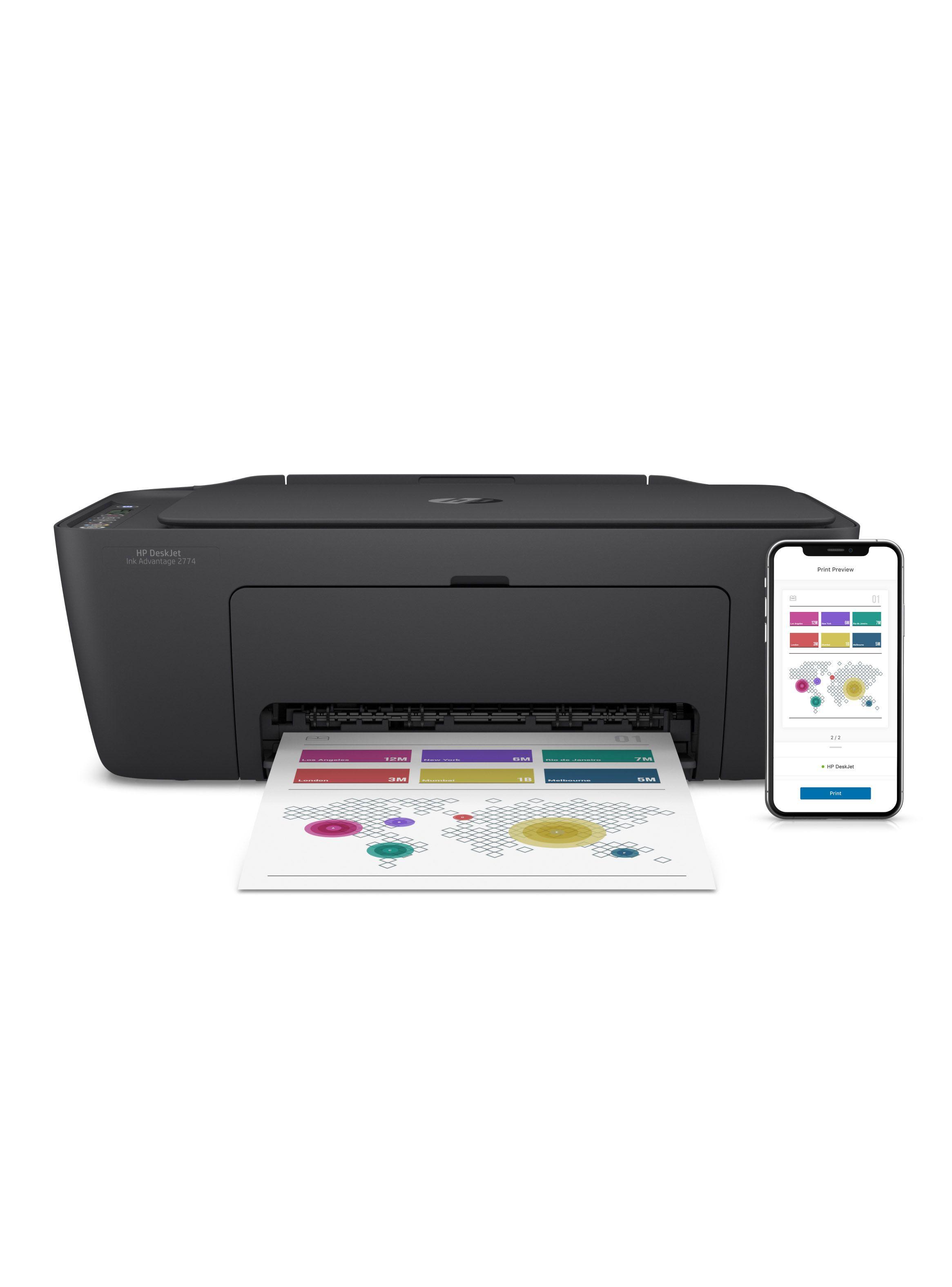 Impresora Multifuncional Ink Advantage 2774 Wireless-5