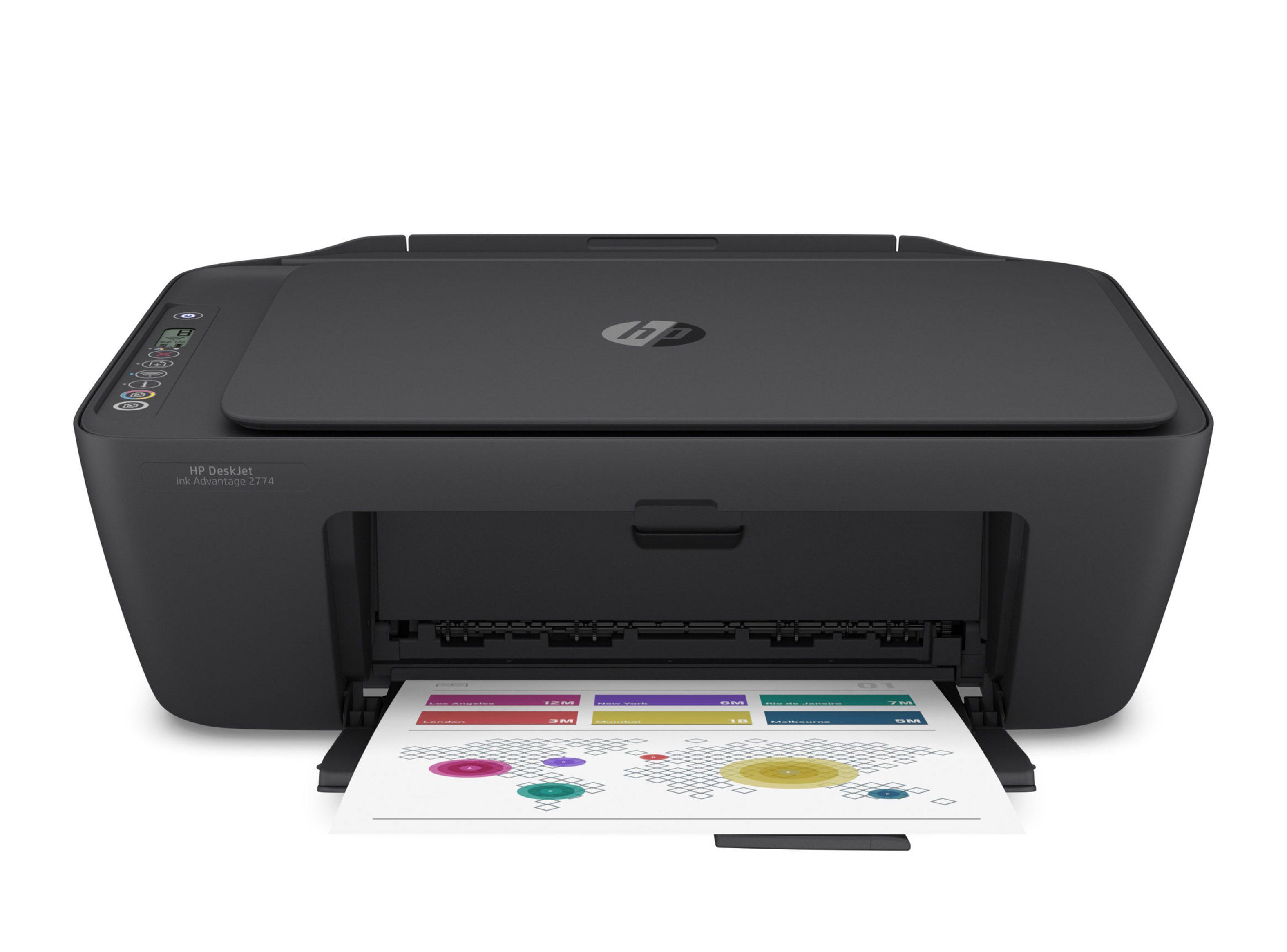 Impresora Multifuncional Ink Advantage 2774 Wireless-0
