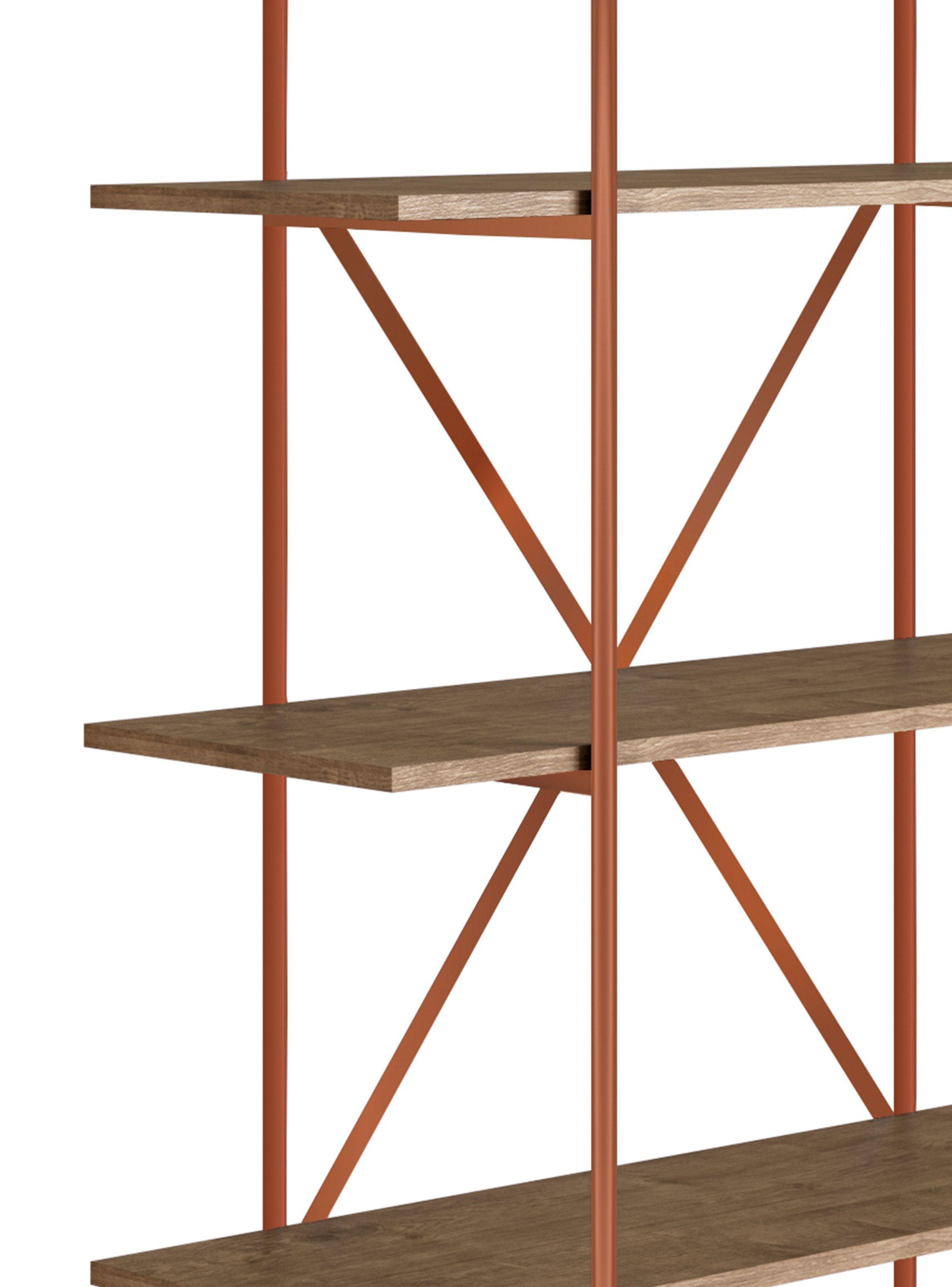 Librero Decocasa Steel Tube 5R-2