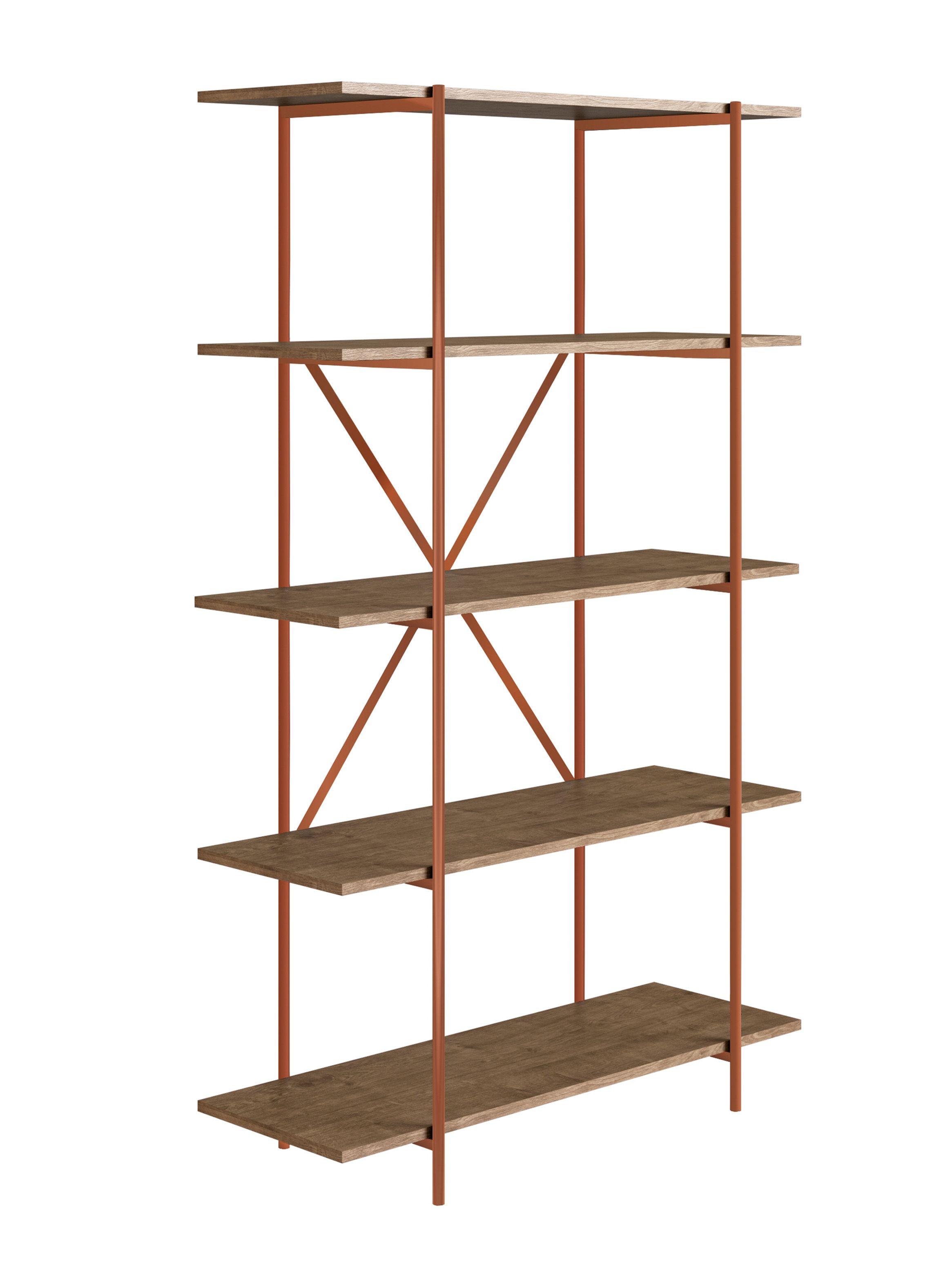 Librero Decocasa Steel Tube 5R-0