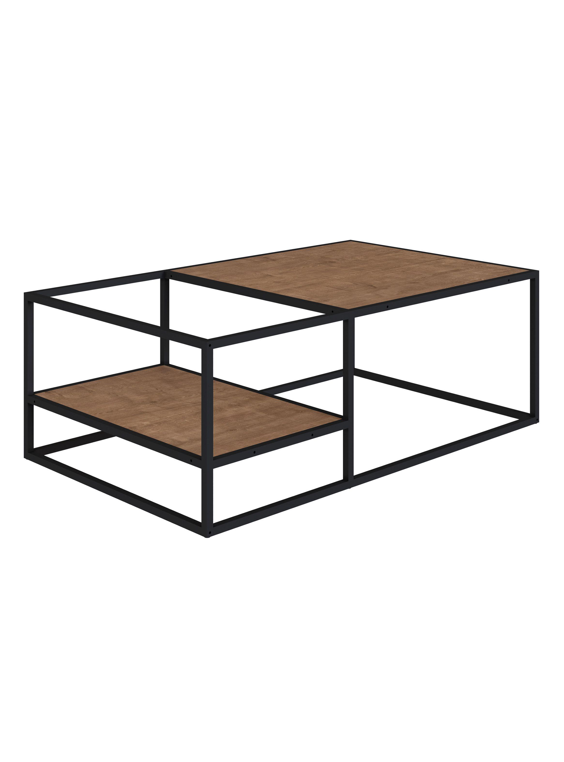 Mesa de Centro Steel Quadra Decocasa-0