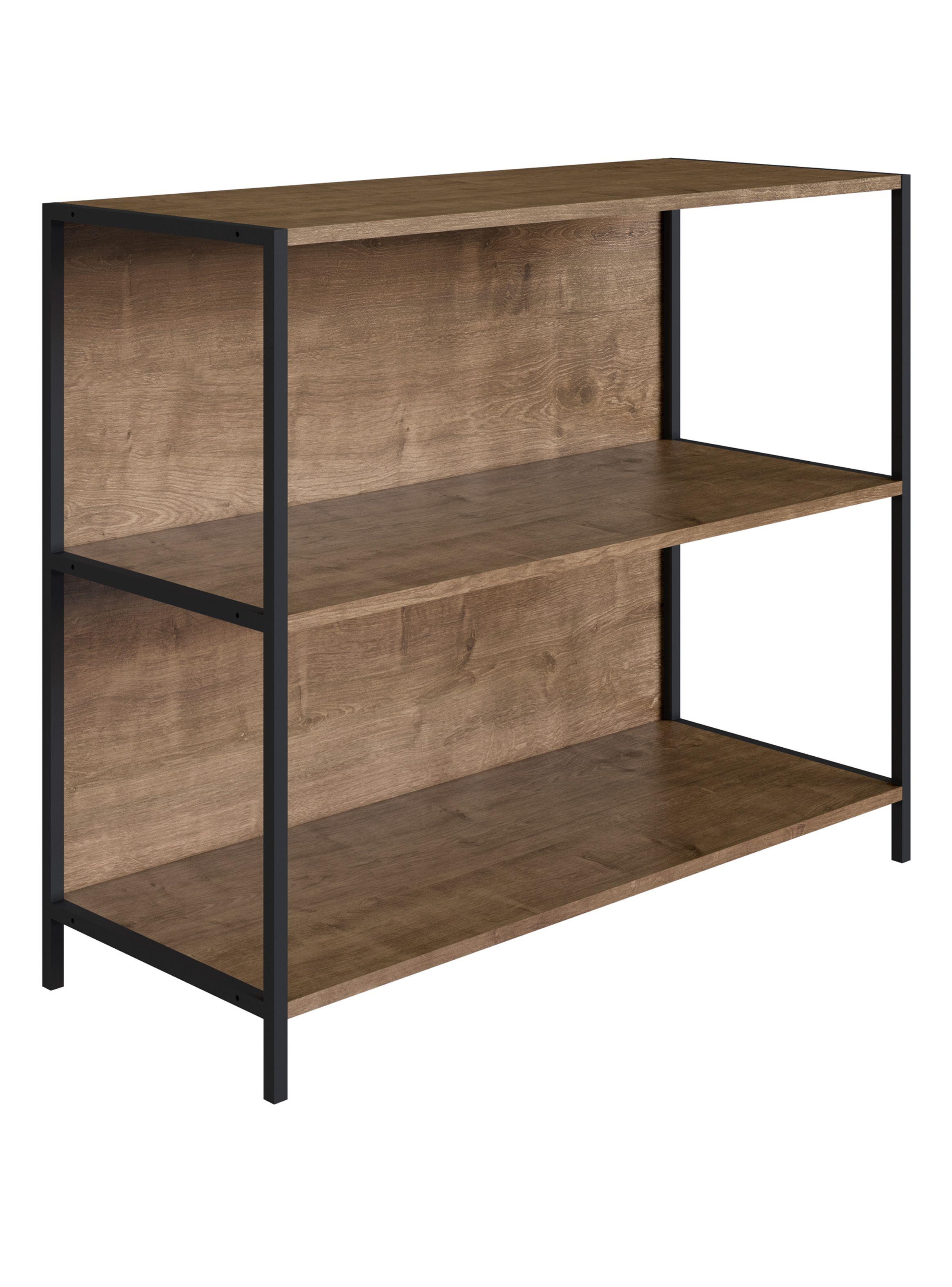 Librero Decocasa Modelo Steel Quadra L-0