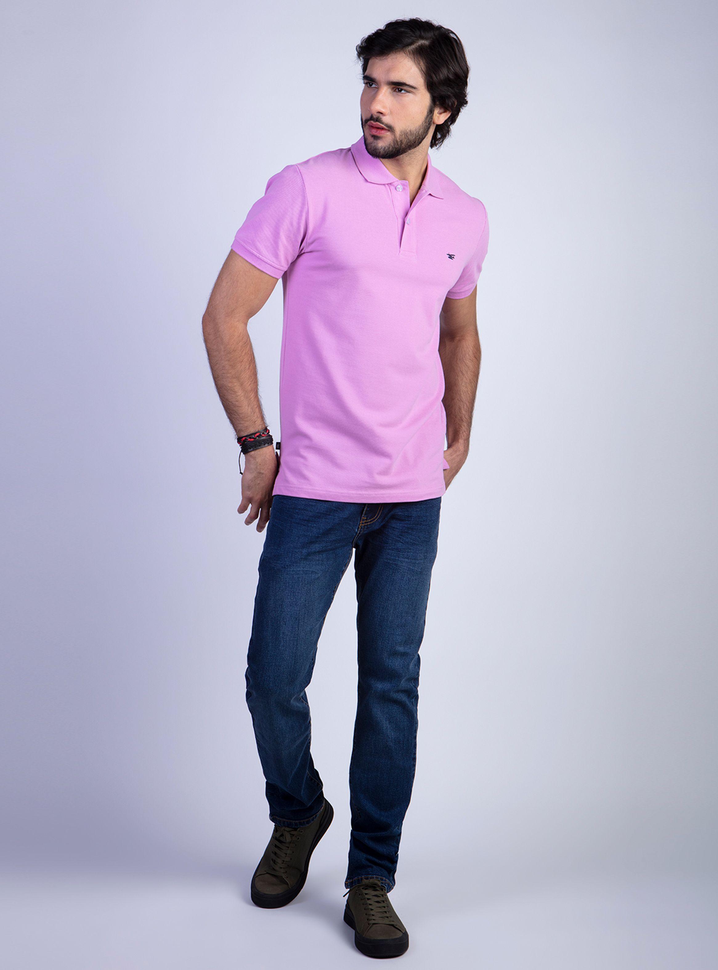 Polera Polo Piqué Regular Fit-3