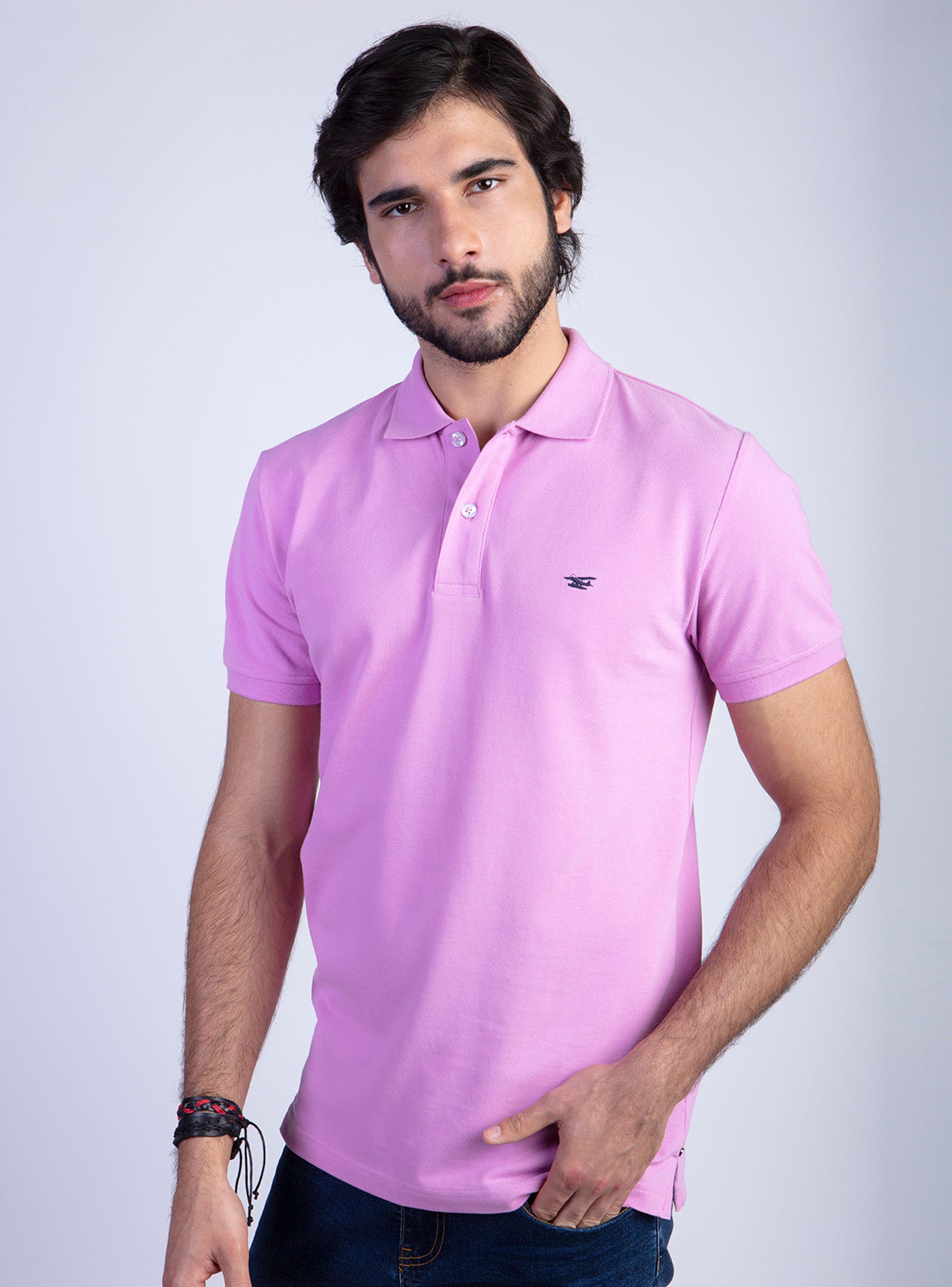 Polera Polo Piqué Regular Fit-0
