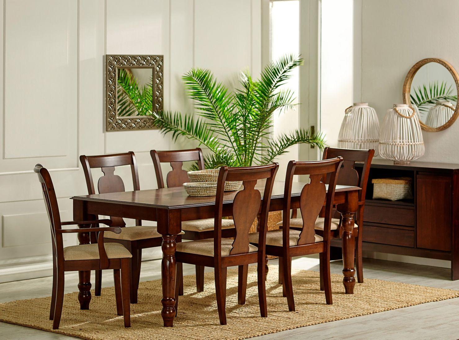 Juego de Comedor Florencia 6 Sillas + 2 Sitiales Stylo-9
