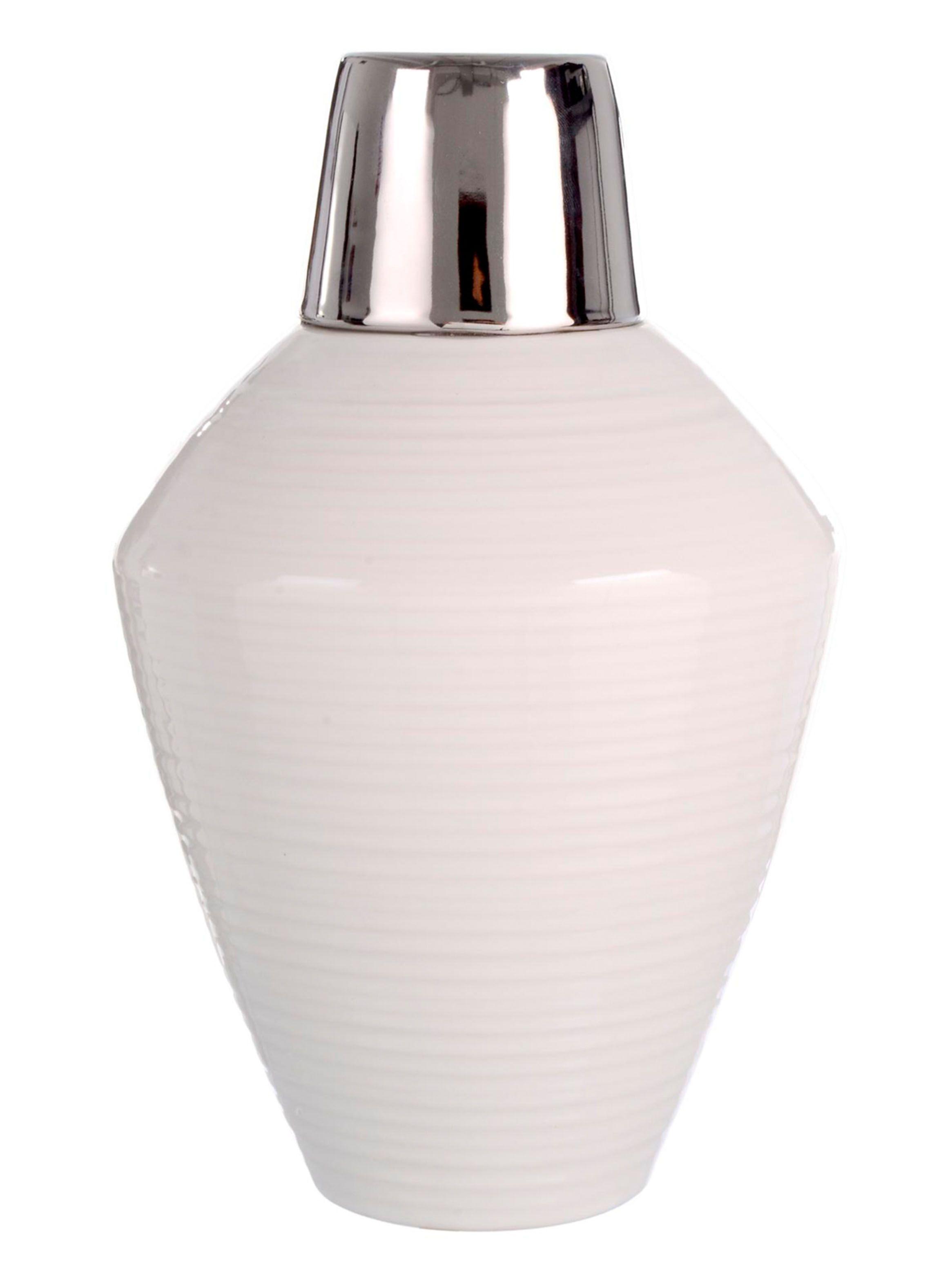 Jarrón Decorativo Milieu Alto Blanco-0