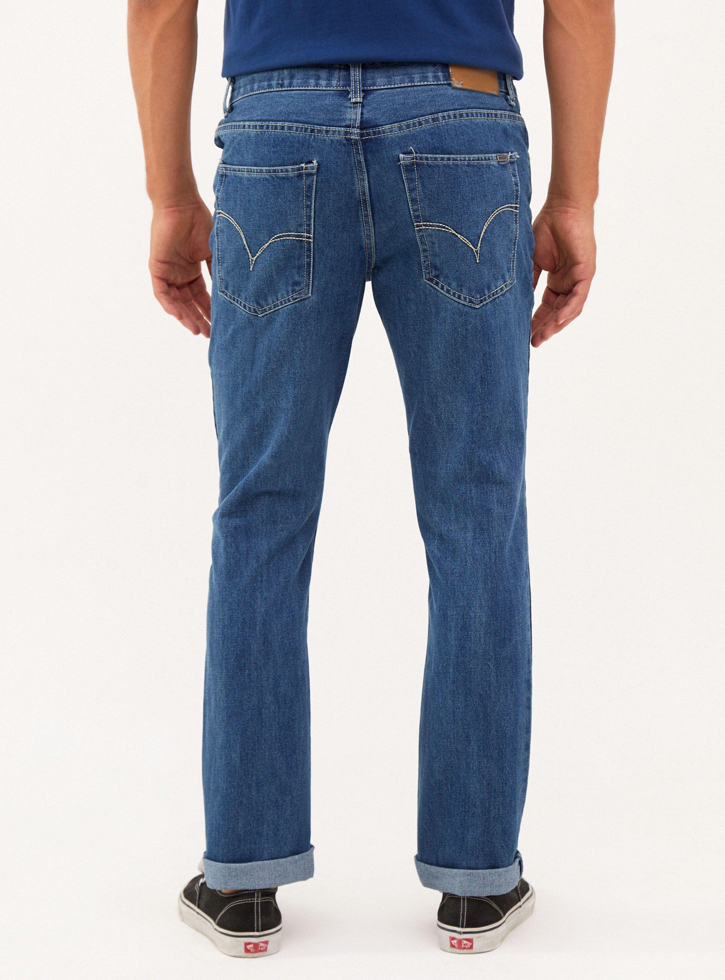 Jeans Regular Fit Azul Peroe-1