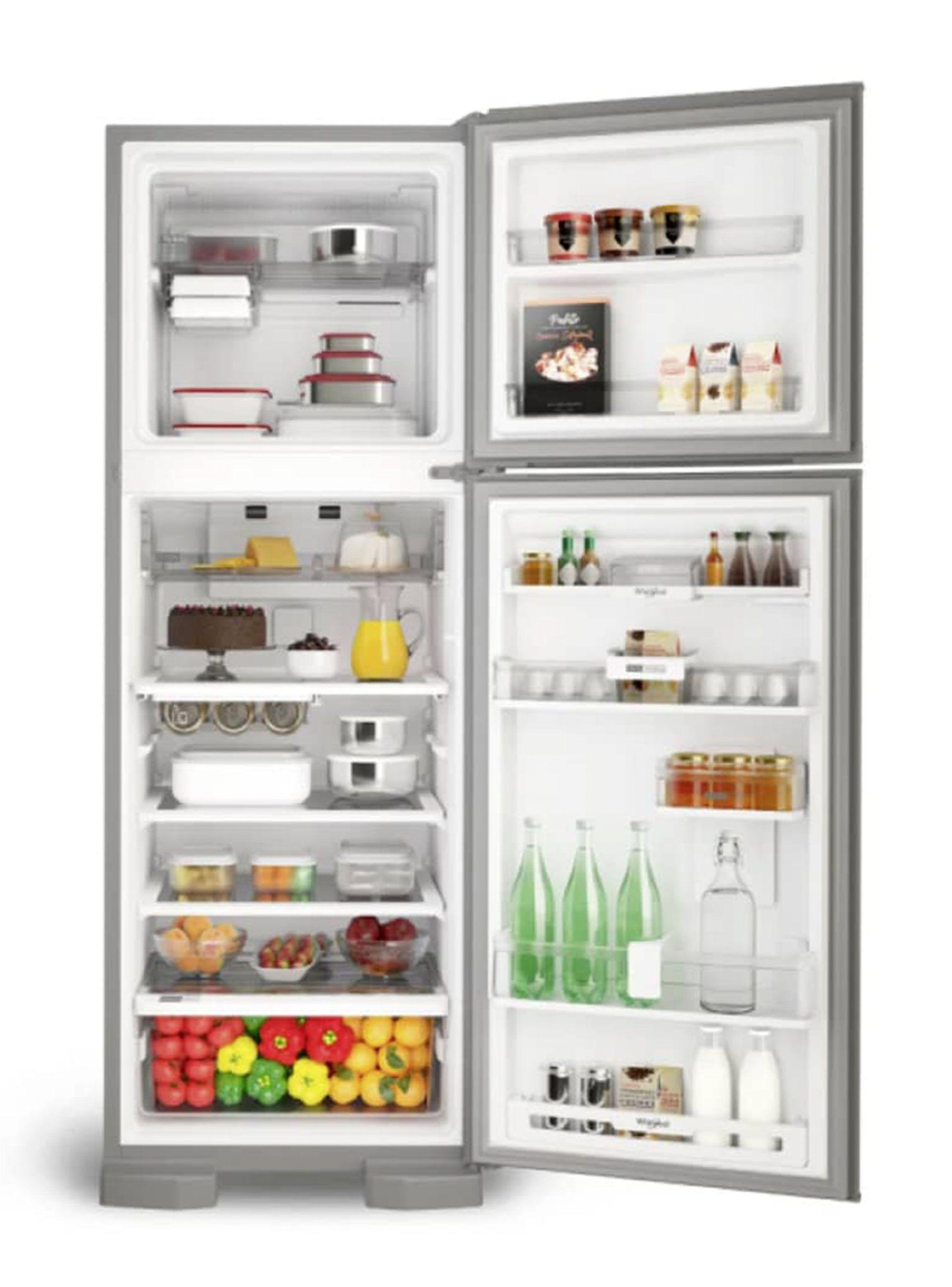 Refrigerador Top Mount No Frost 375 Litros Inox-3