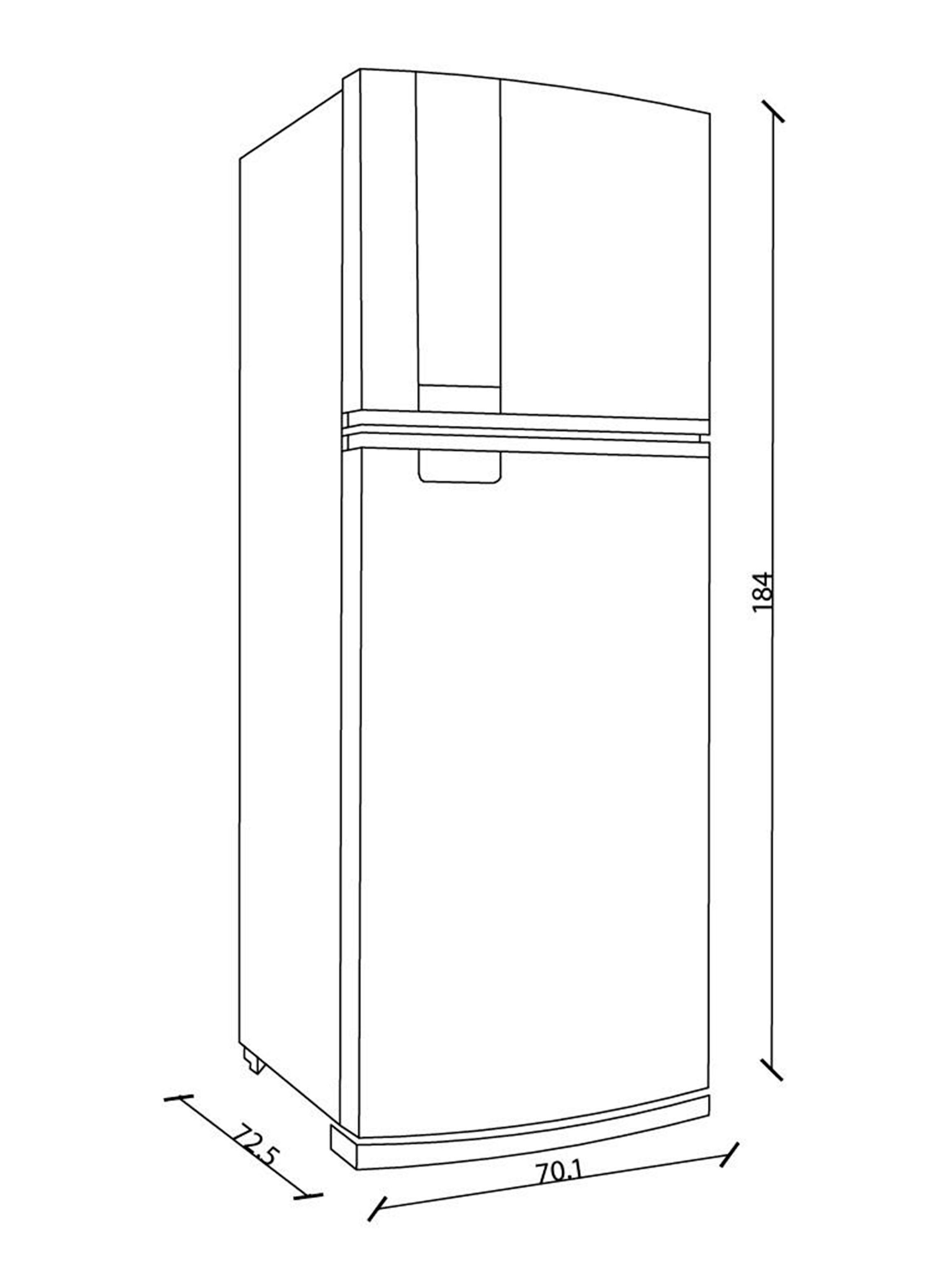 Refrigerador Top Mount No Frost 462 Litros Inox-1