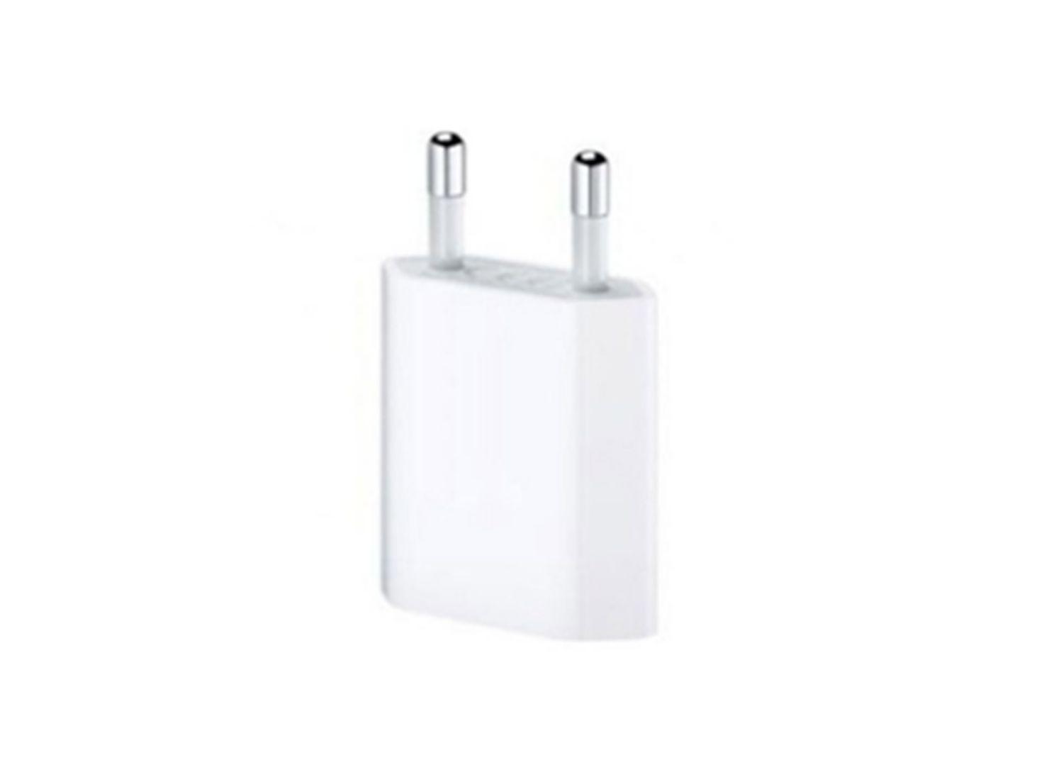 Cargador Adaptador de Pared USB de 5W Blanco-0