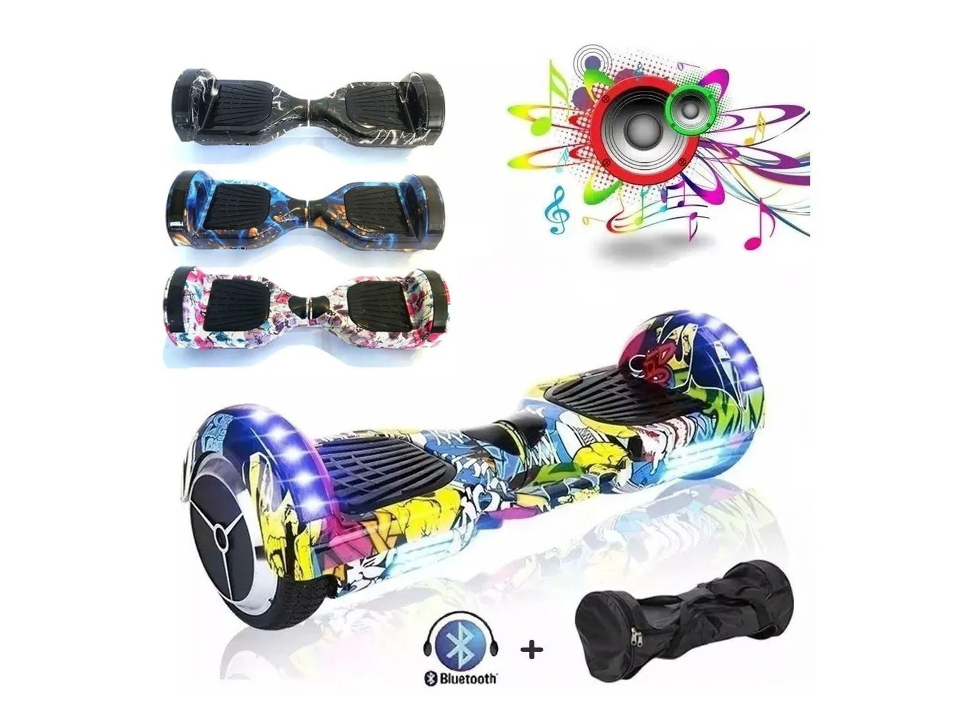 Hoverboard 6.5 Bluetooth + Bolso Rosado Rebelde-3