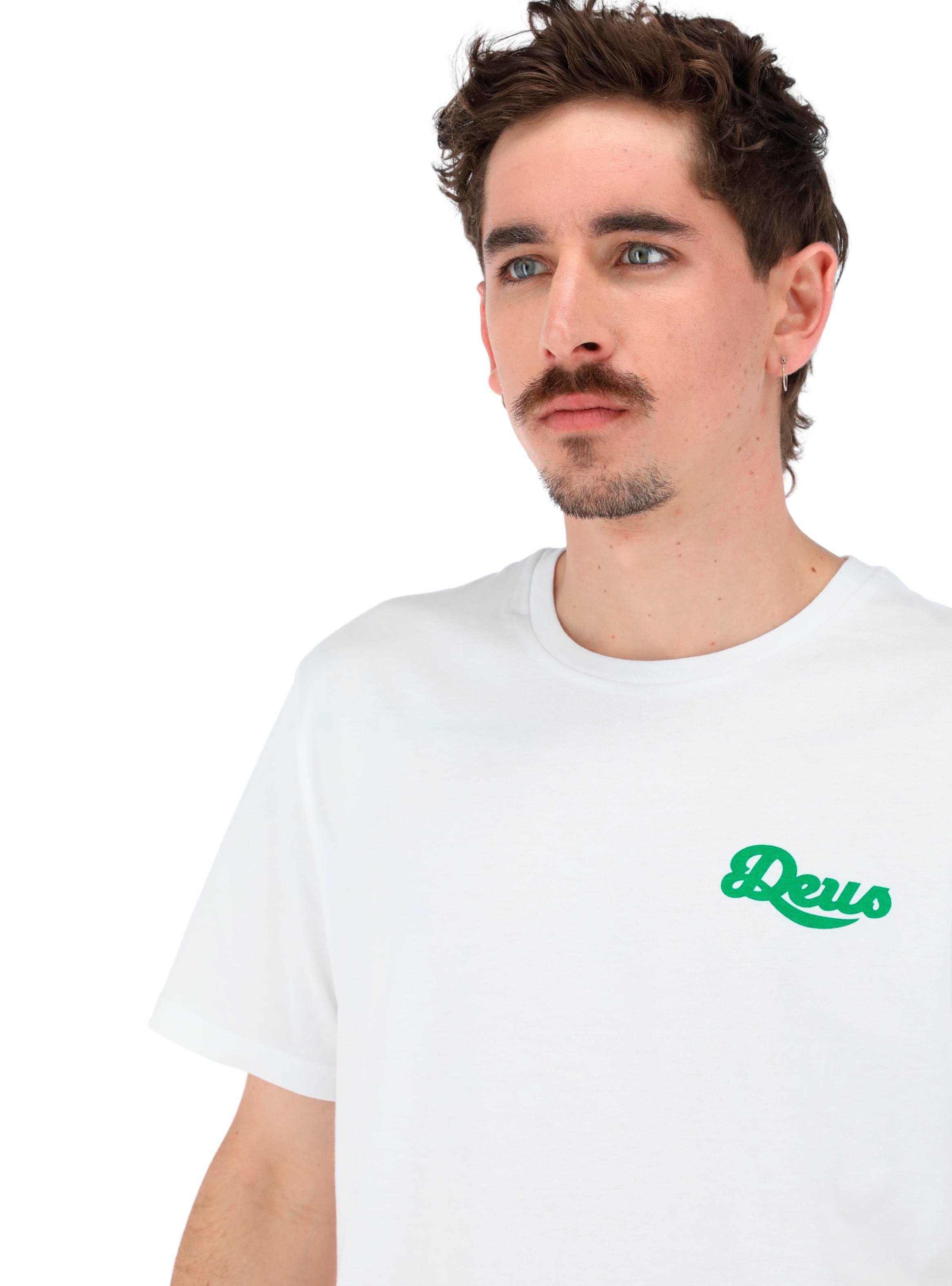 Polera Cuello Redondo y Estampado en el Pecho-2