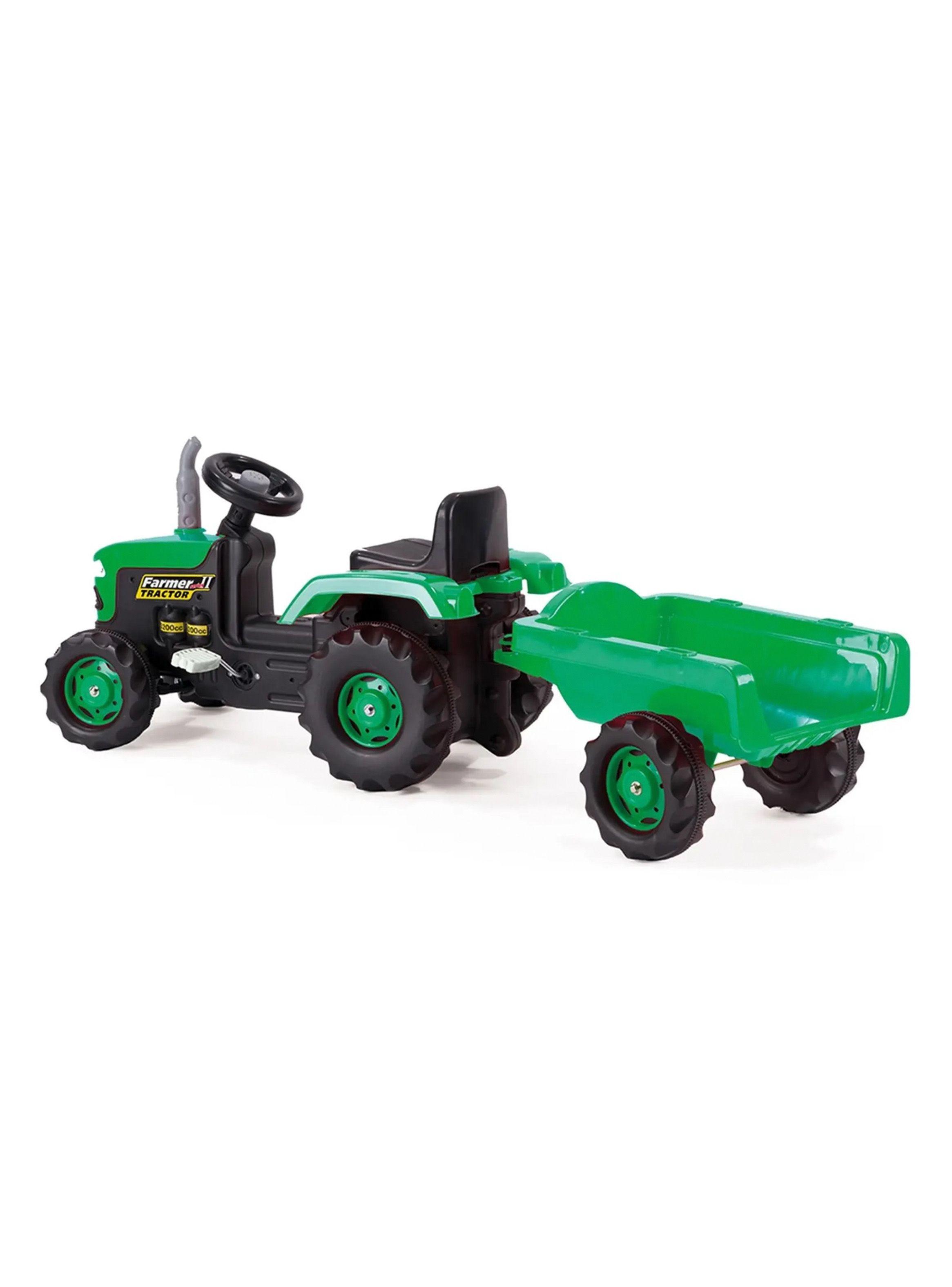 Tractor y Carro Verde-2