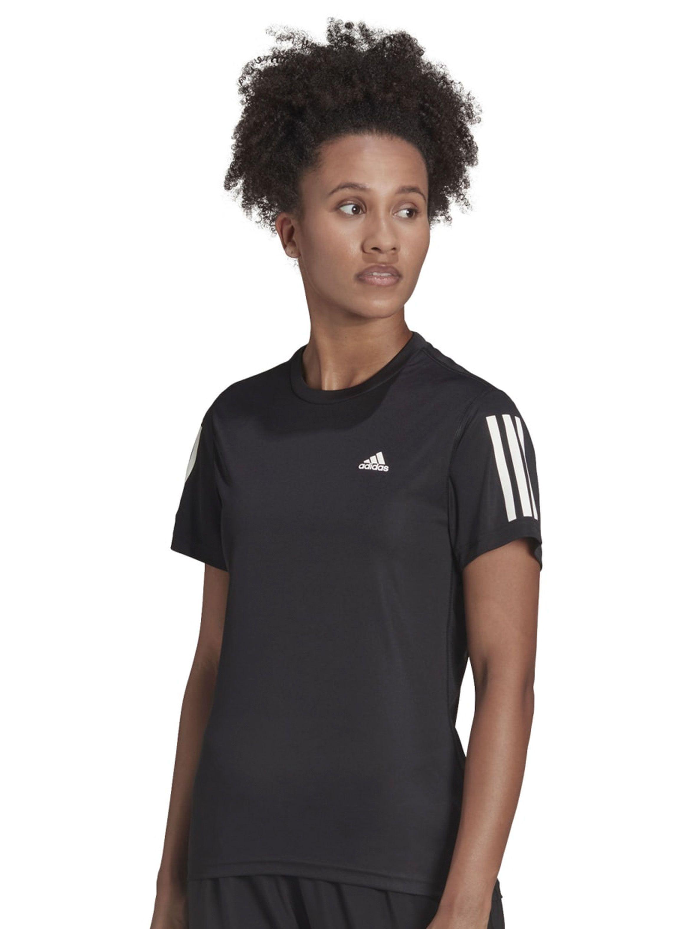 Polera Manga Corta Own The Run Mujer Cuello Redondo-0