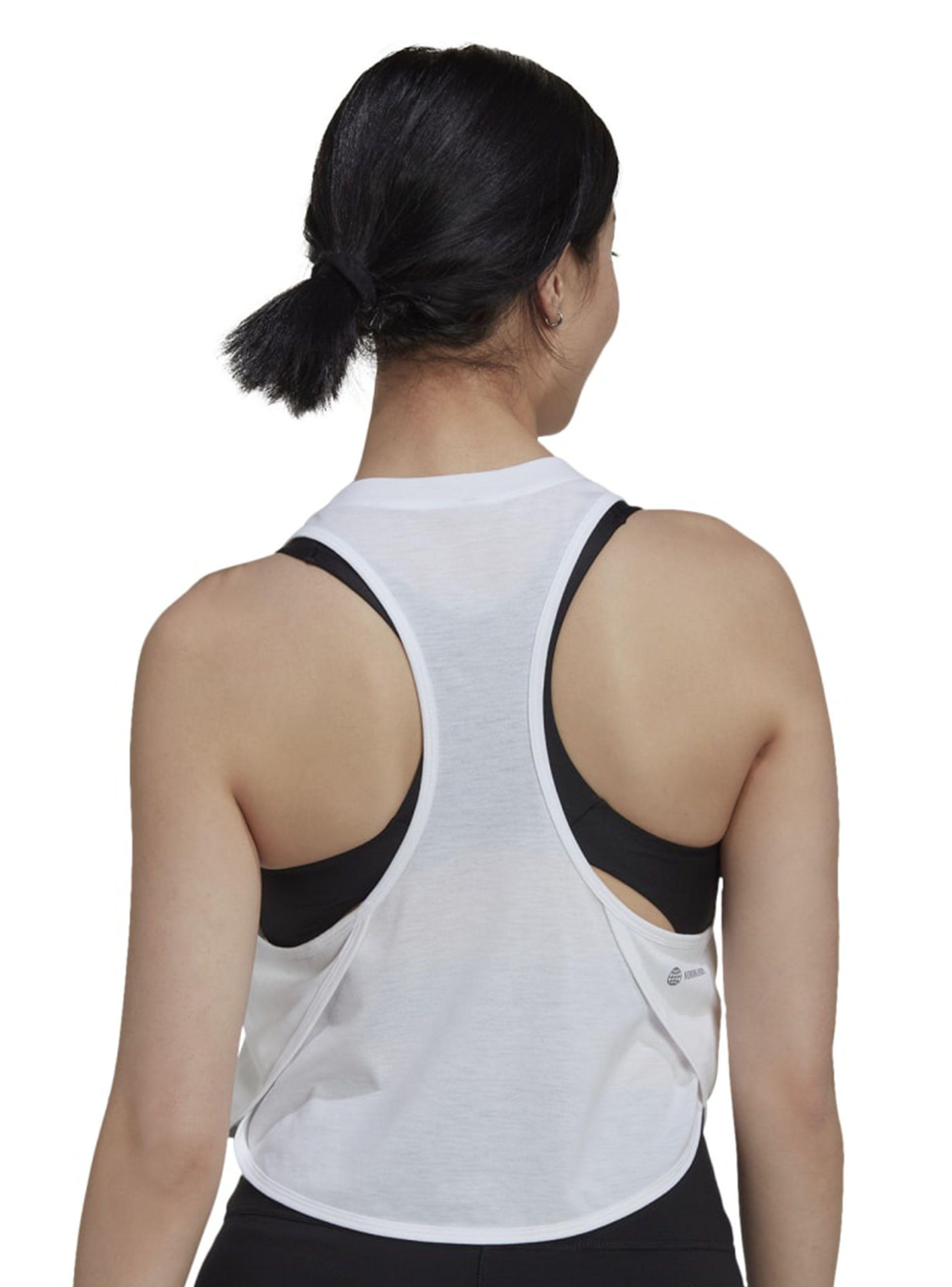 Polera Floral Tk Blanco Mujer-1