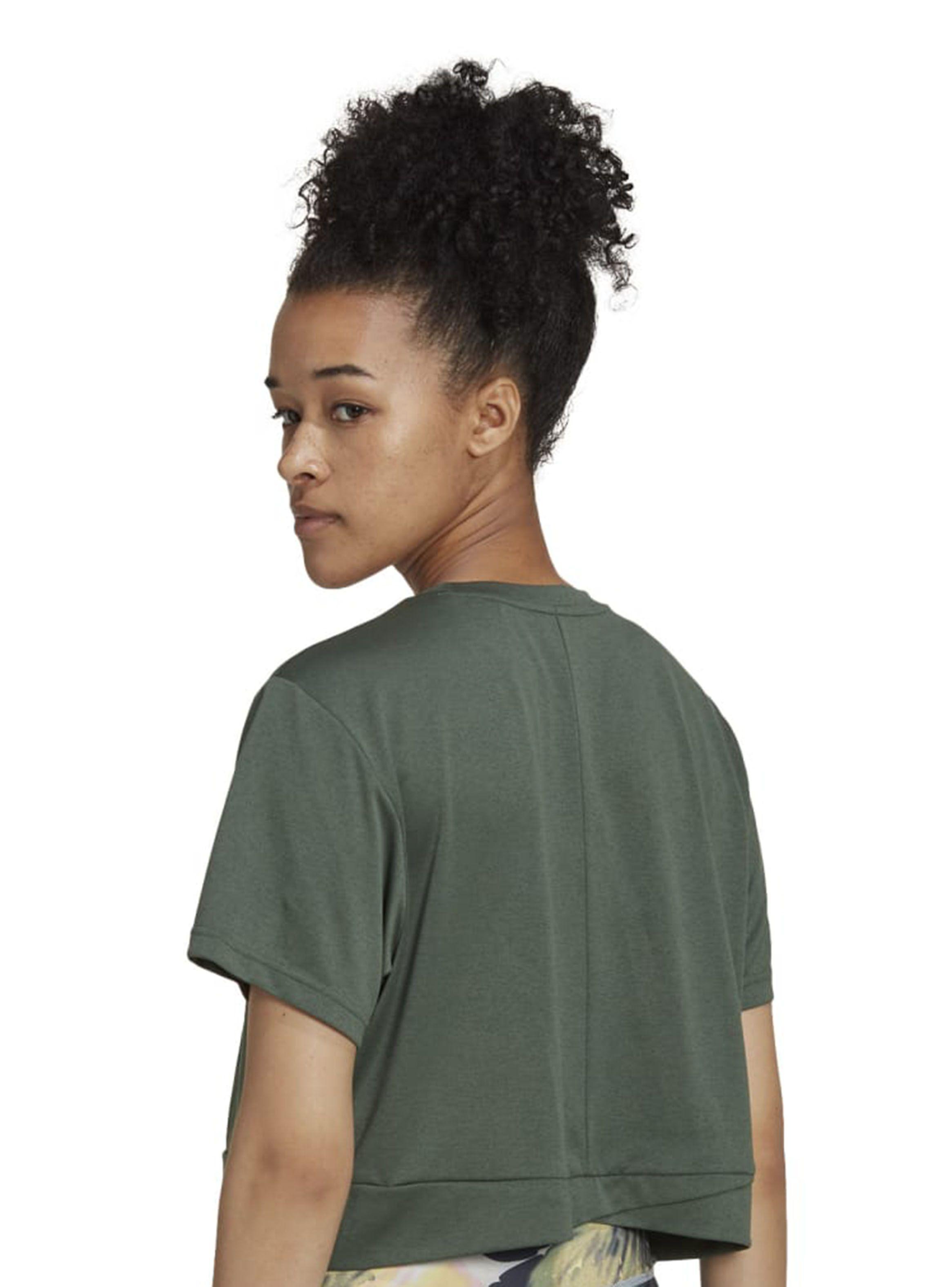 Polera Stdio Crop T Gris Mujer-1