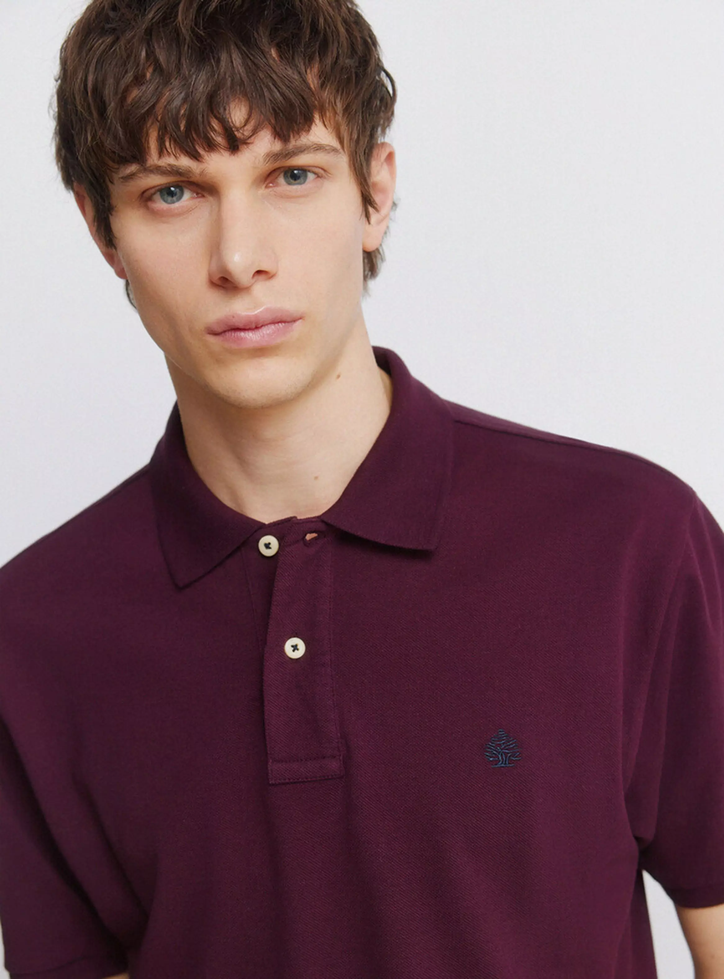 Polera Cuello Camisero Regular Fit-2