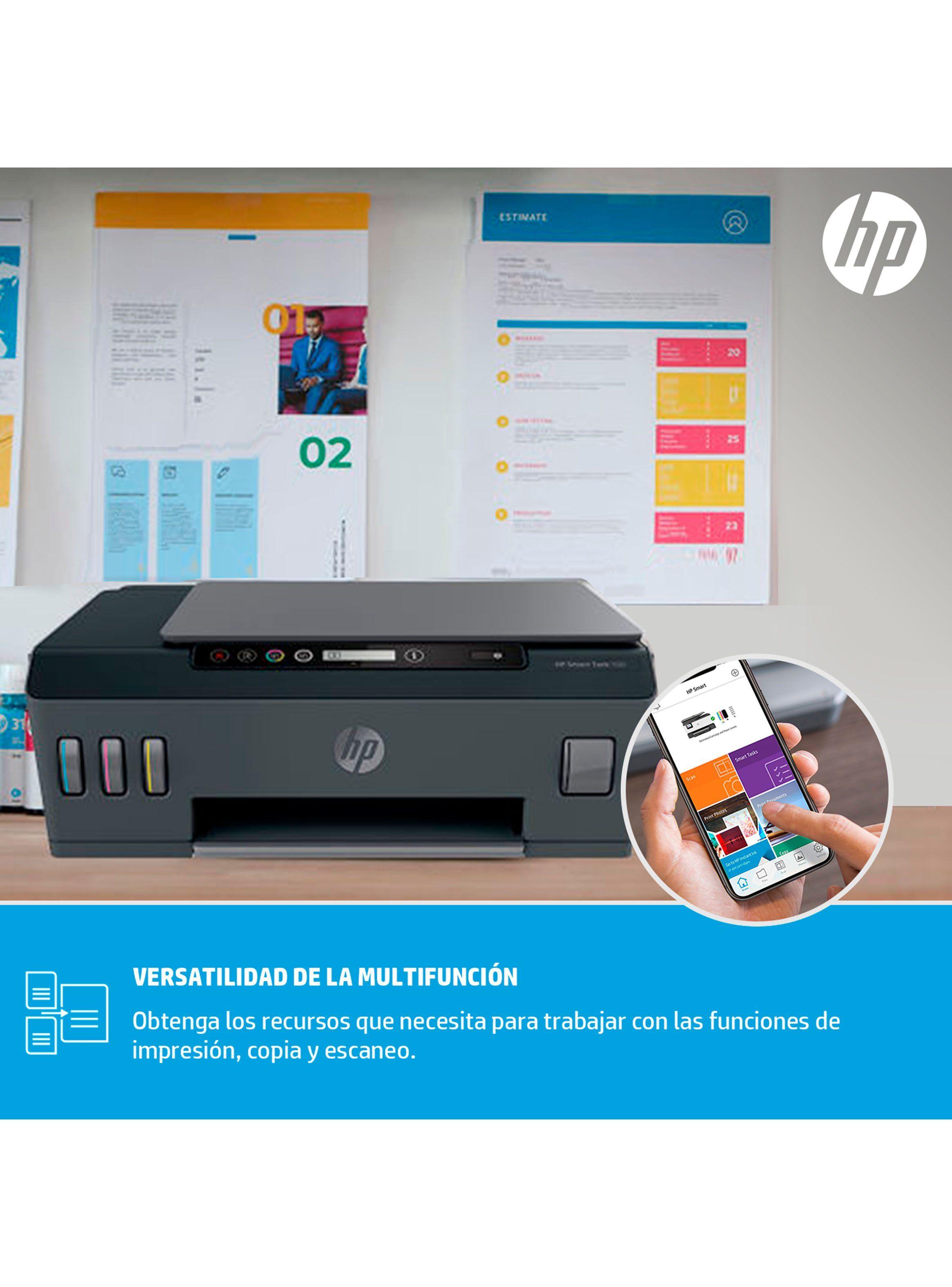 Impresora Multifuncional HP Smart Tank 500-7