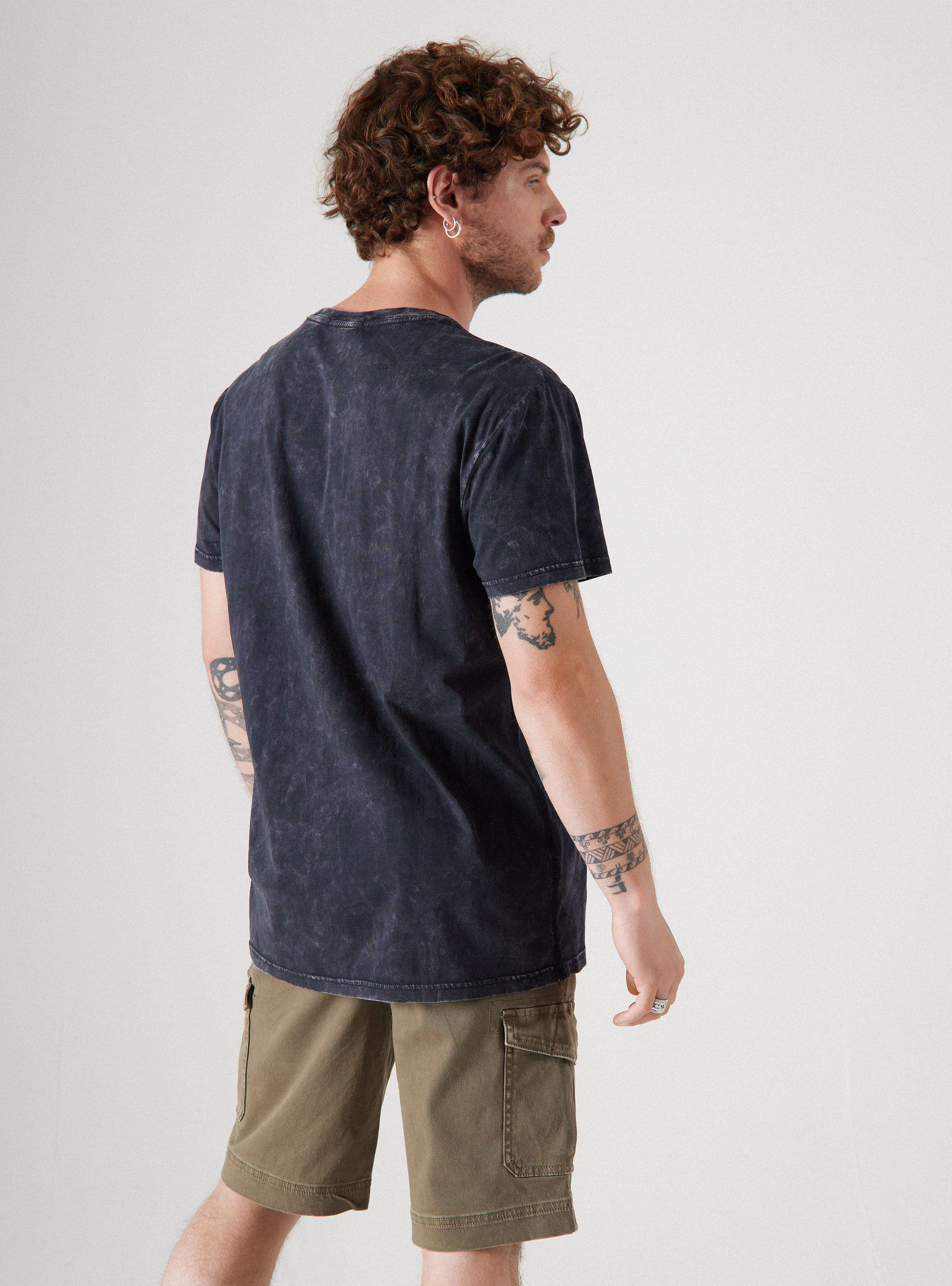 Polera MC Estampado Bitono-1