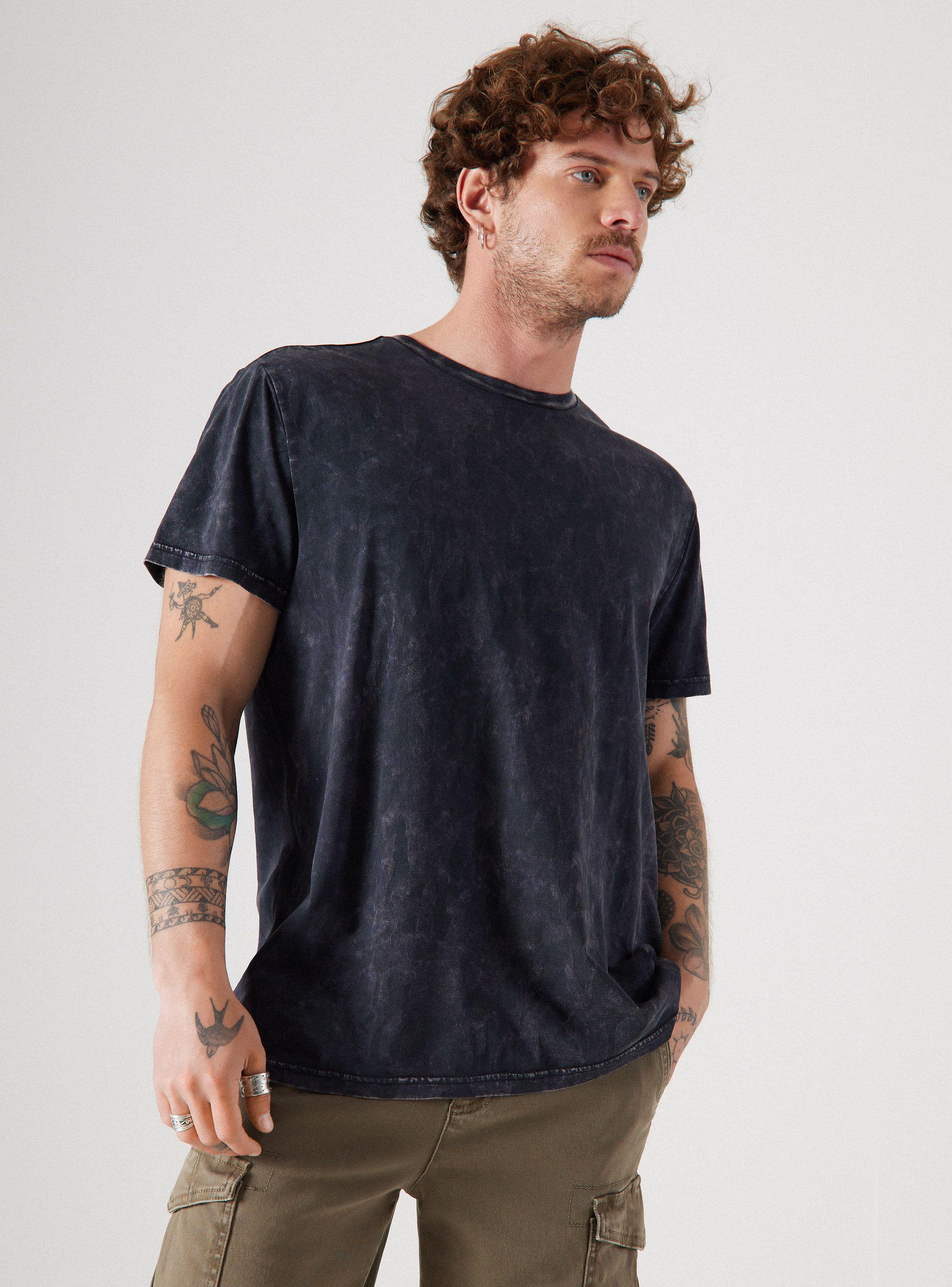 Polera MC Estampado Bitono-0