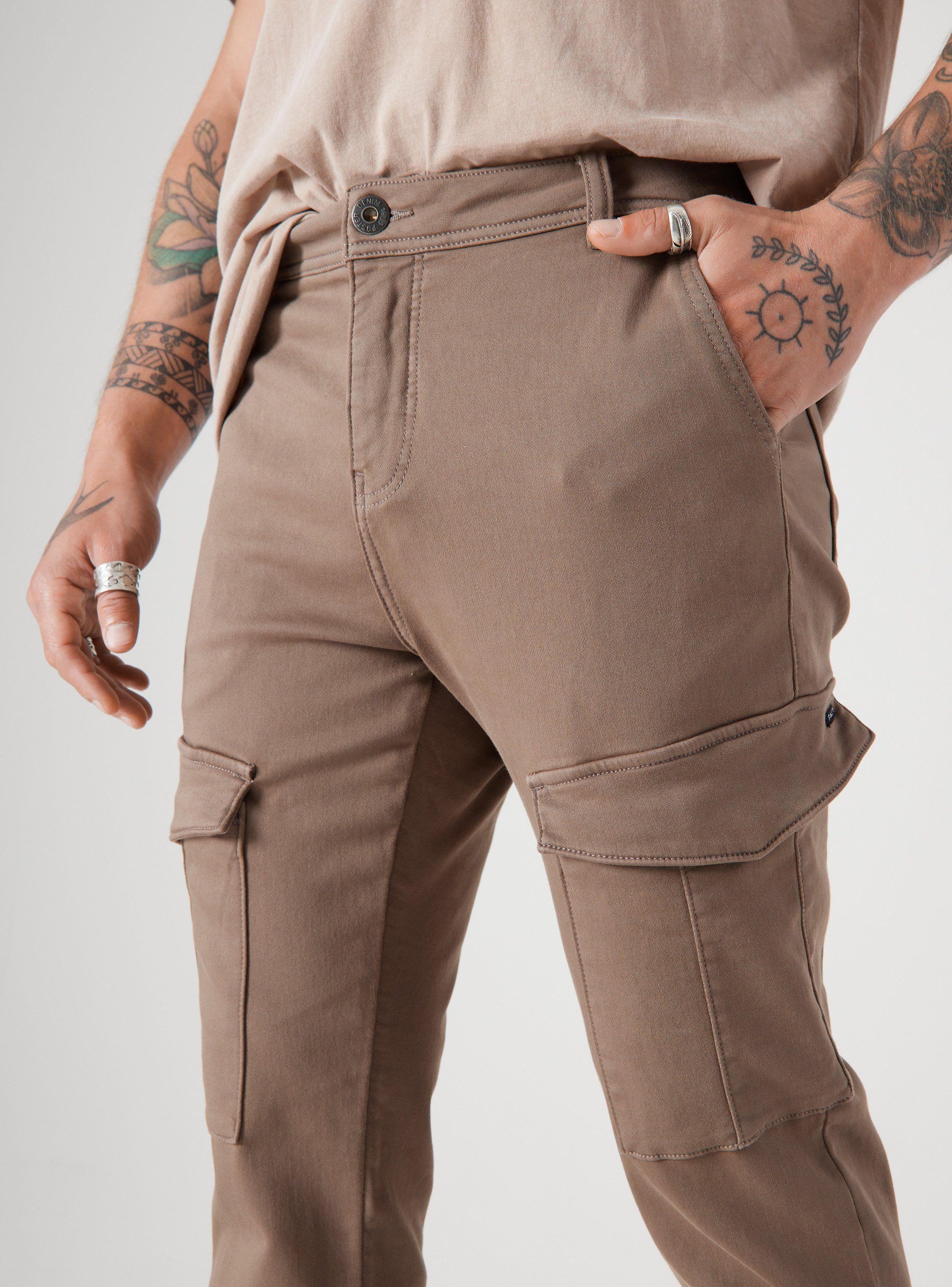Jeans Jogger Cargo Tiro Medio-2