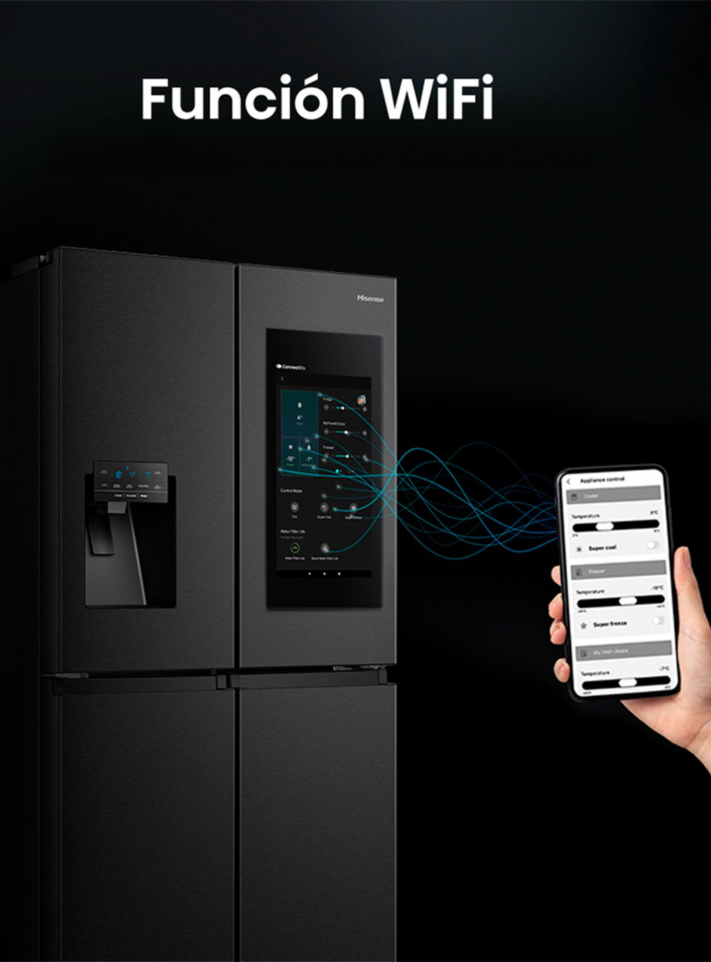 Refrigerador Side by Side No Frost 536 Litros RQ697HB Negro-8