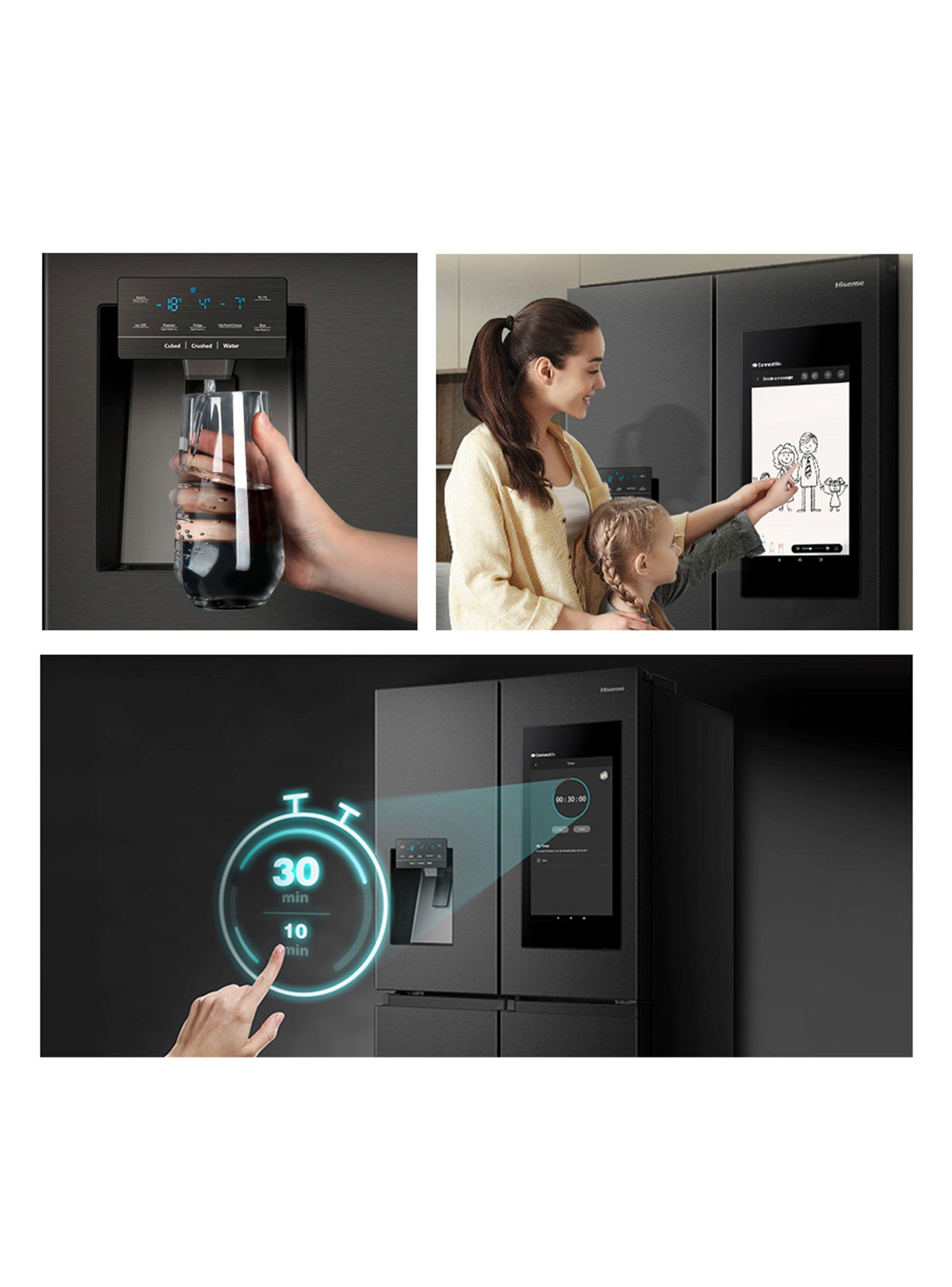 Refrigerador Side by Side No Frost 536 Litros RQ697HB Negro-5