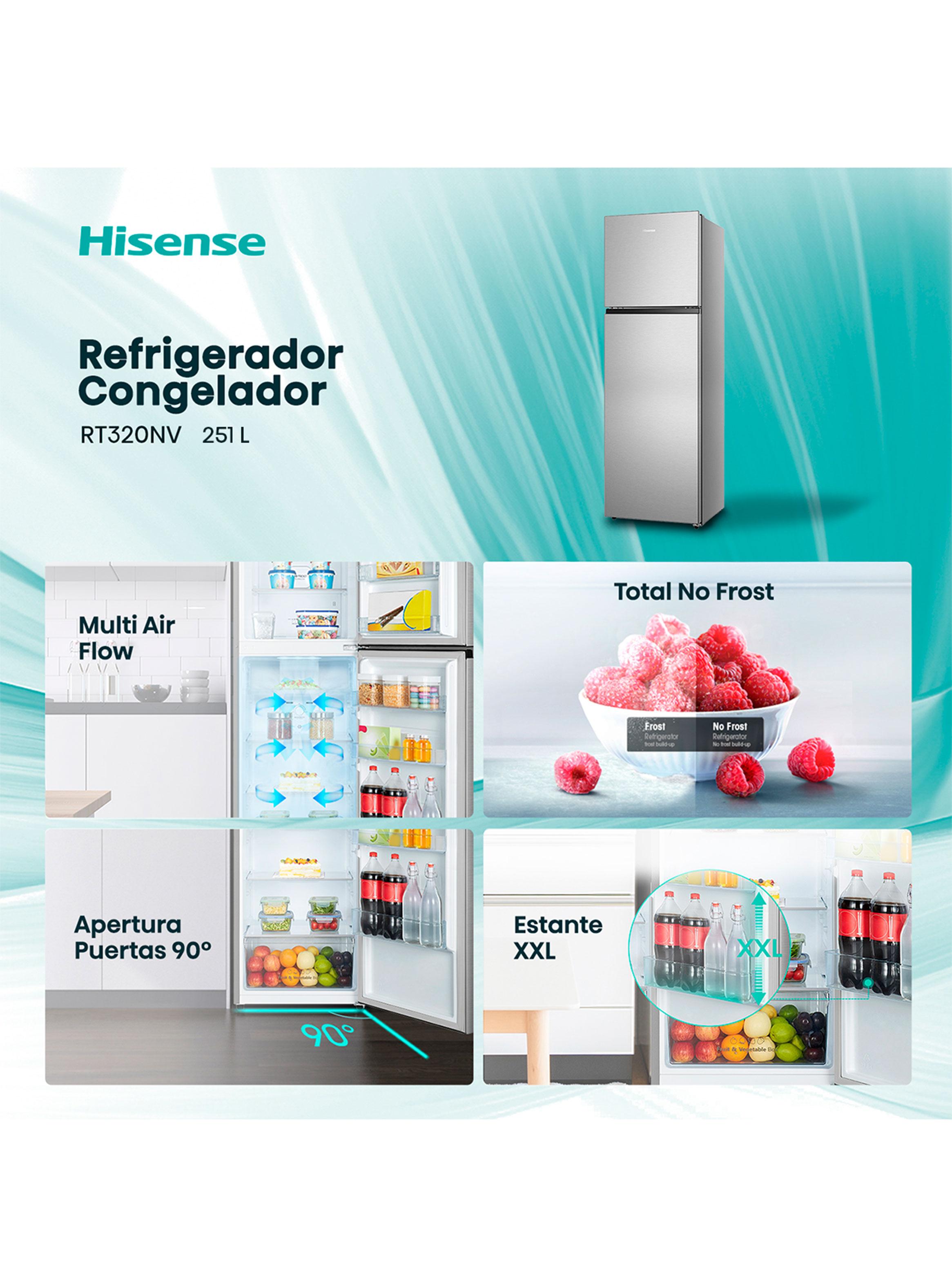 Refrigerador Top Mount No Fost 251 Litros RT320NV Inox-8