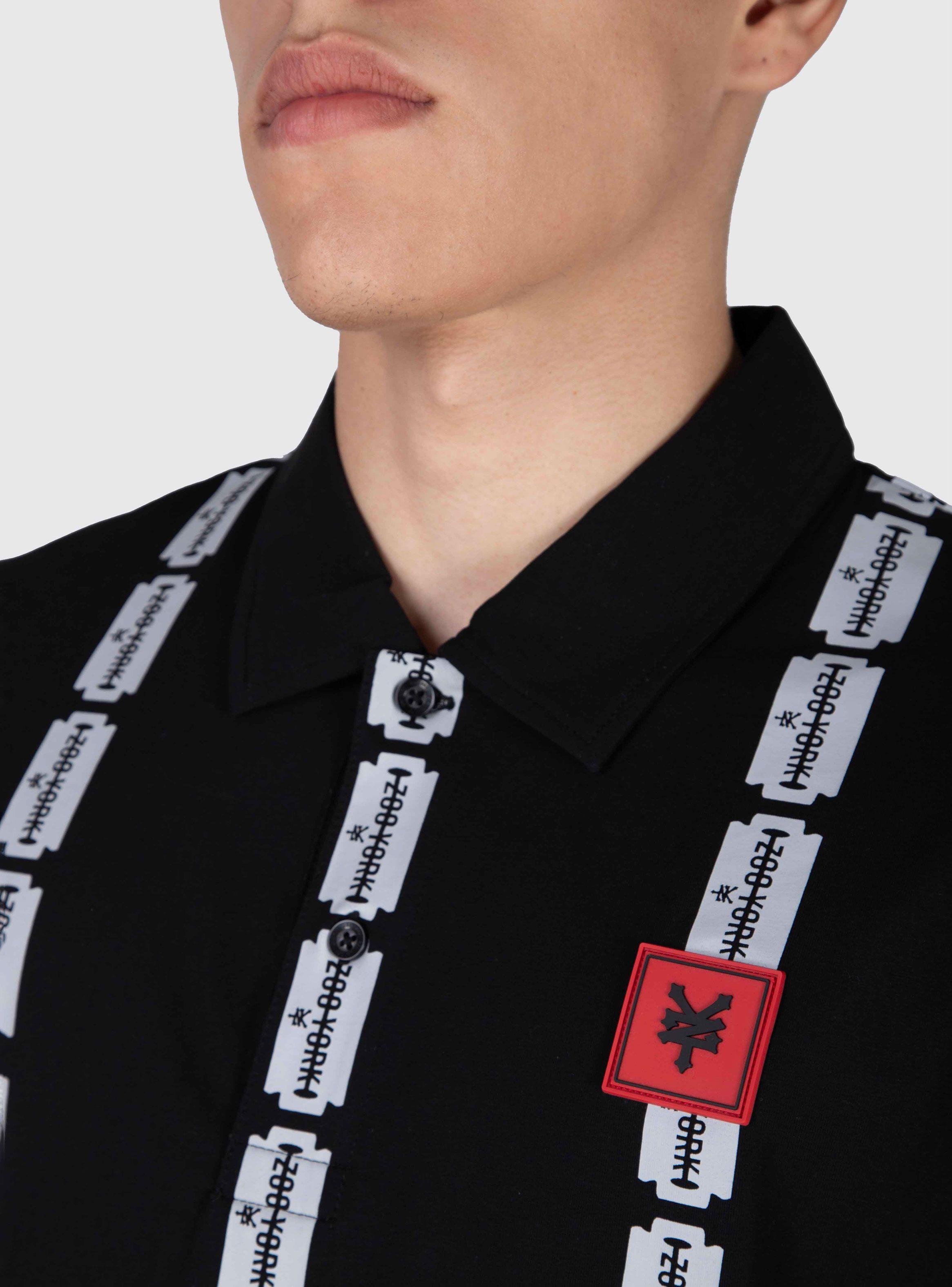 Polera Manga Corta Pique Gillette-2