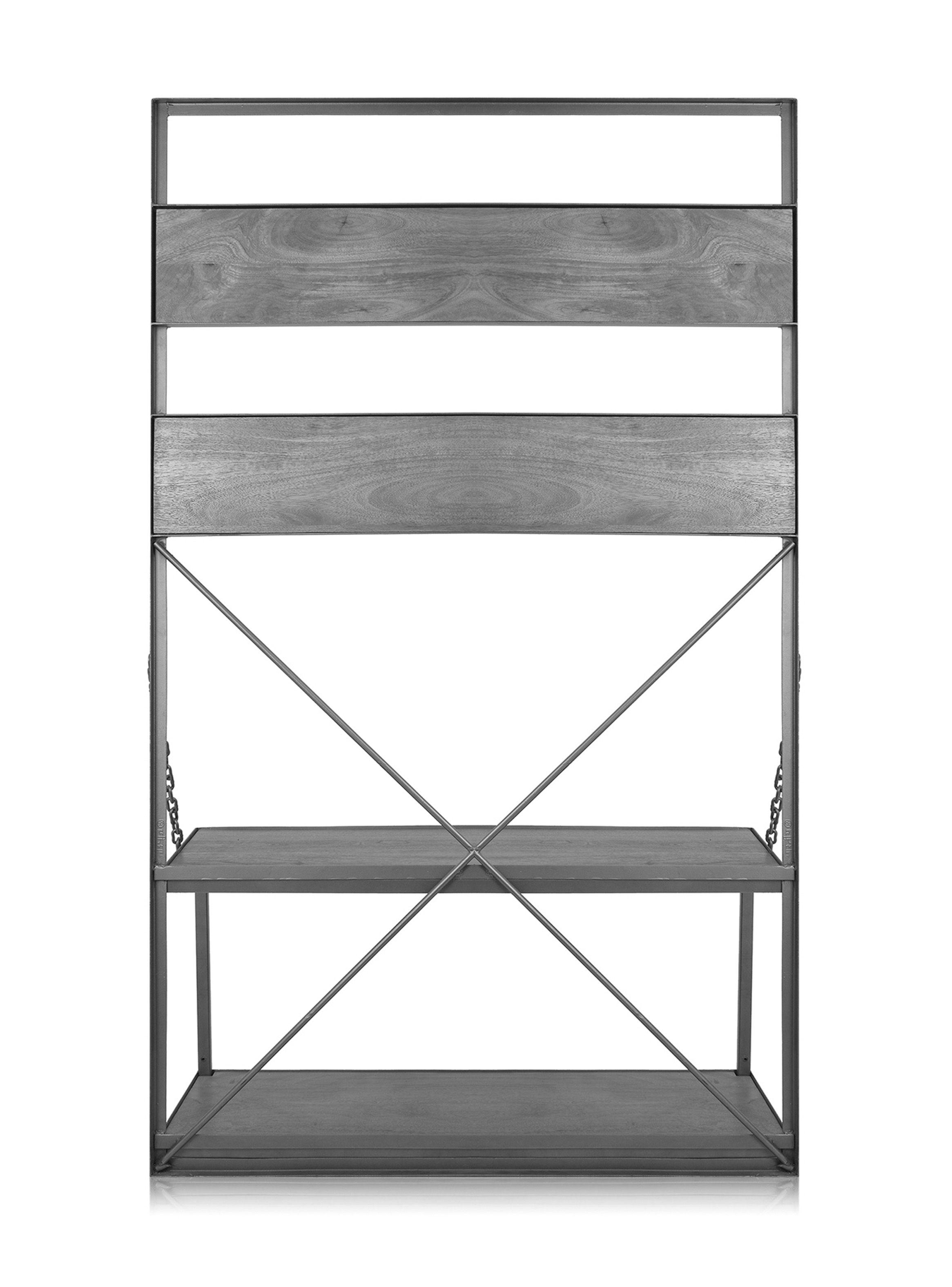 Estante Entrada Perchero Industrial-4