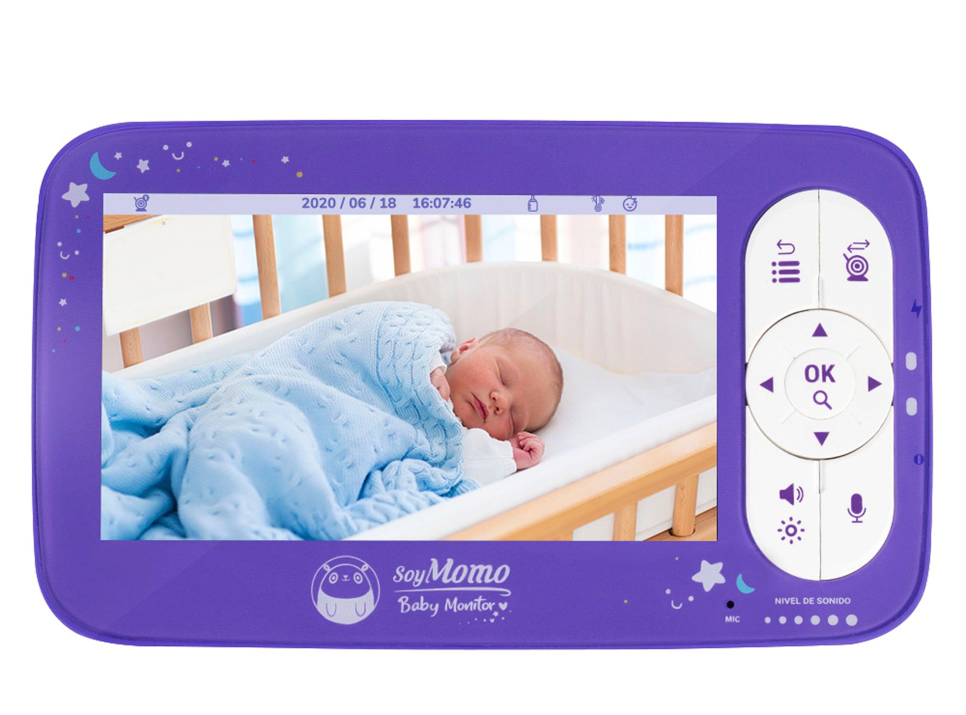 Baby Monitor 5" HD Visión Nocturna SoyMomo-1