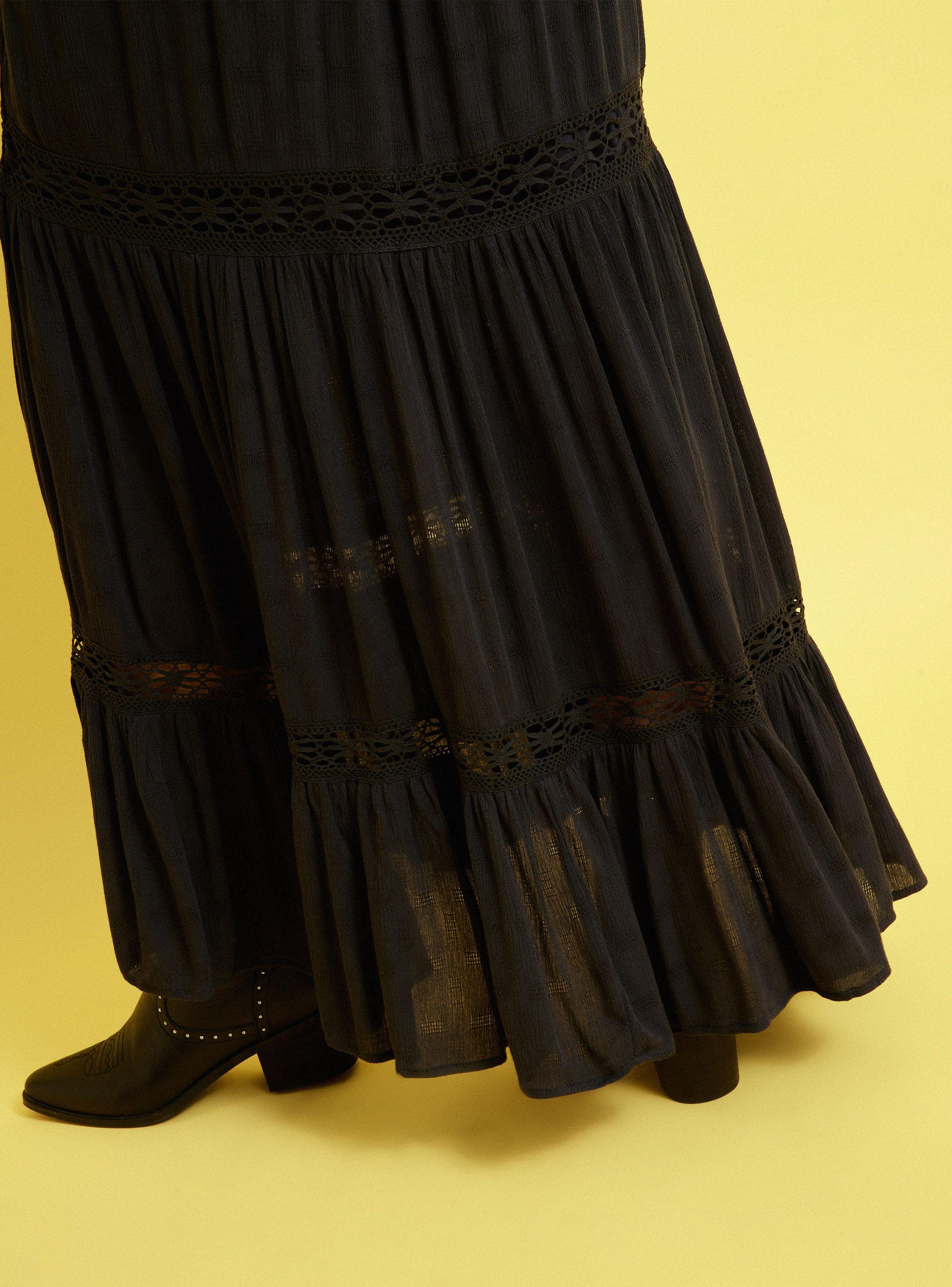 Vestido Cortes Y Macrame-2