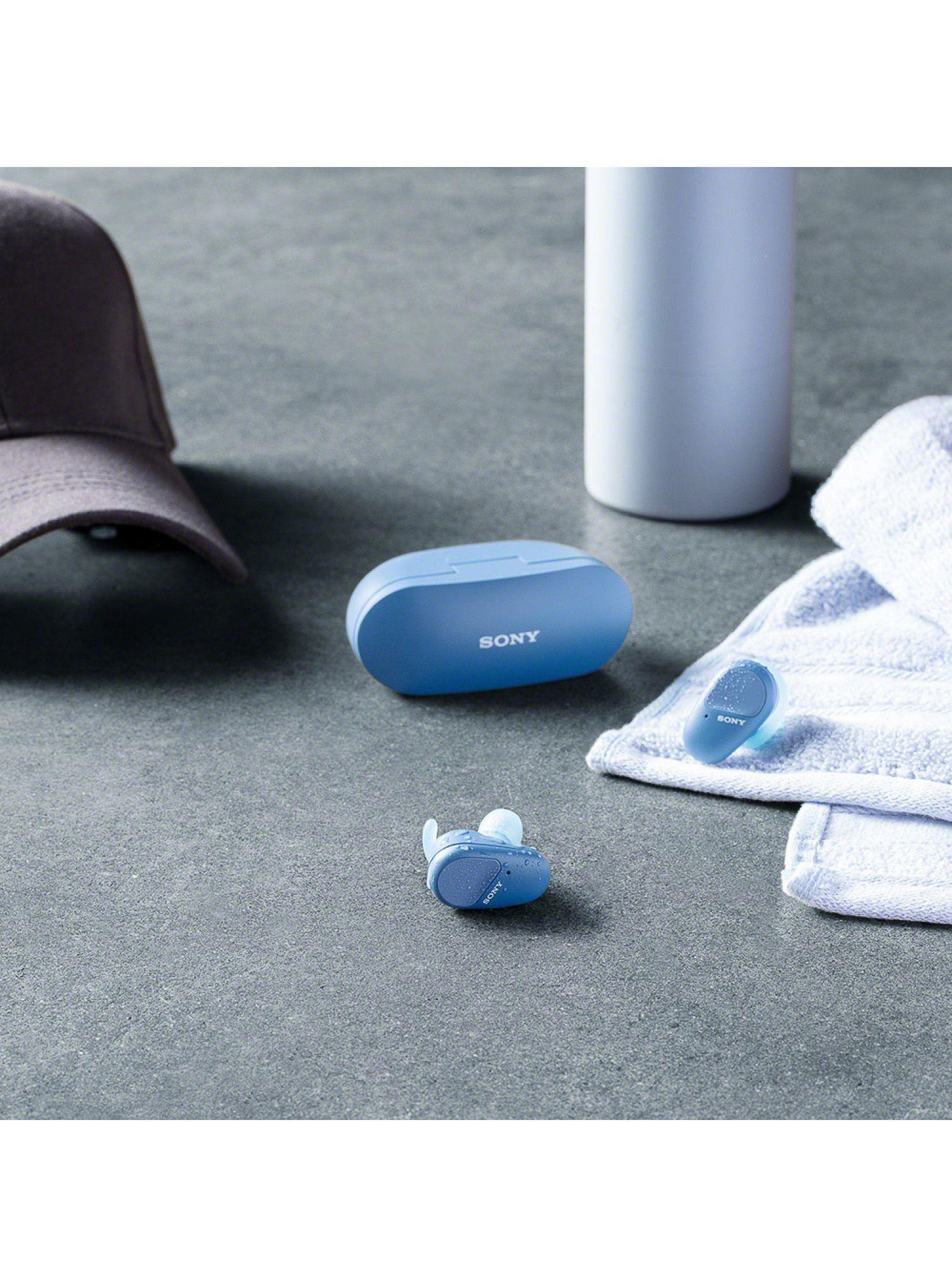 Audífonos Bluetooth Noise Cancelling WF-SP800 Azul-4