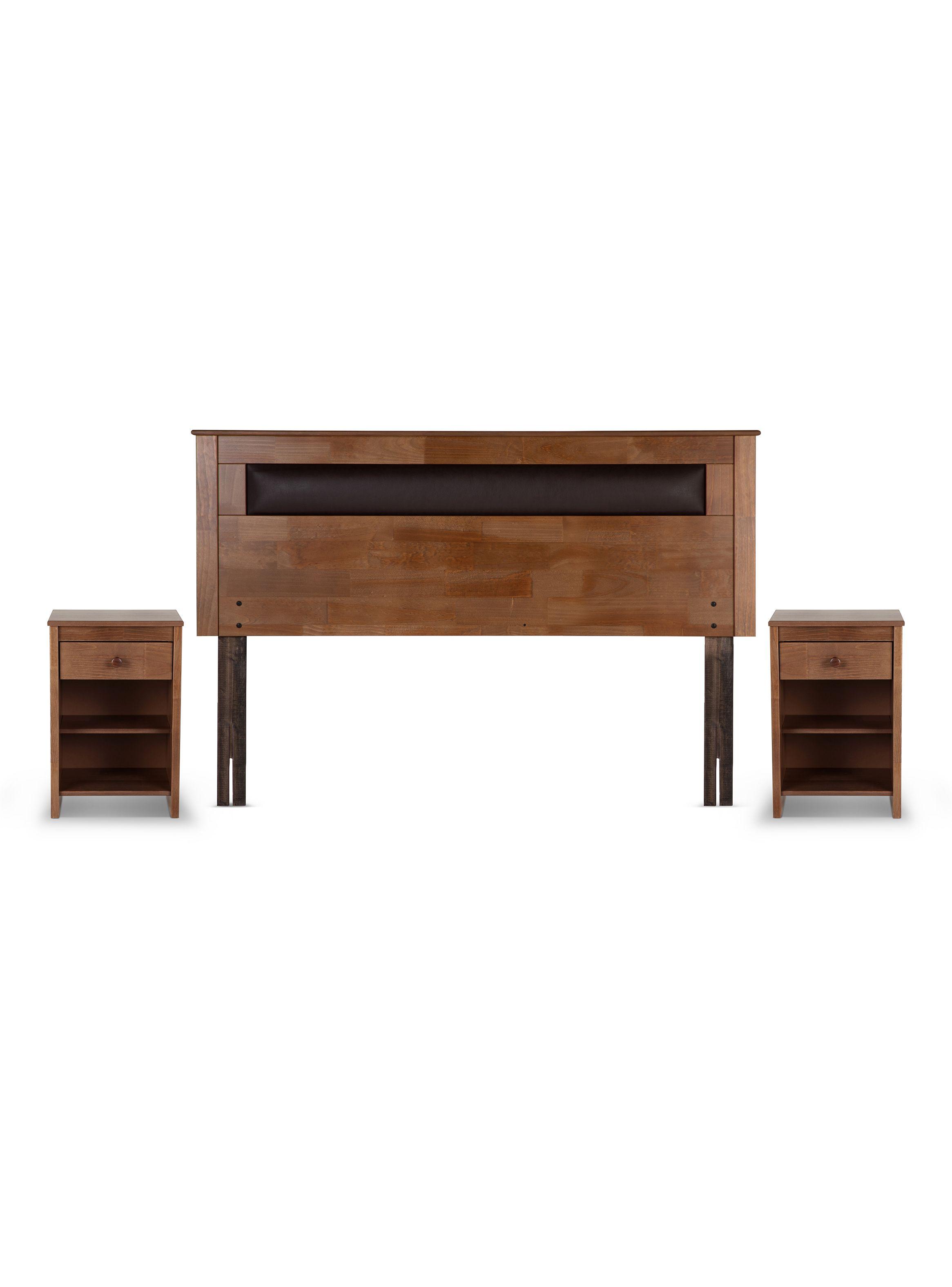 Cama Europea New Style 4 Plus King + Set Muebles Ferrara-2